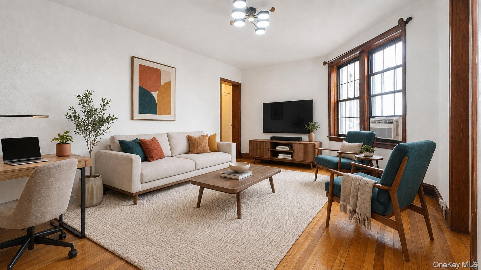 Step inside Unit 5D at 100 Parkway Road—a bright and inviting one-bedr...