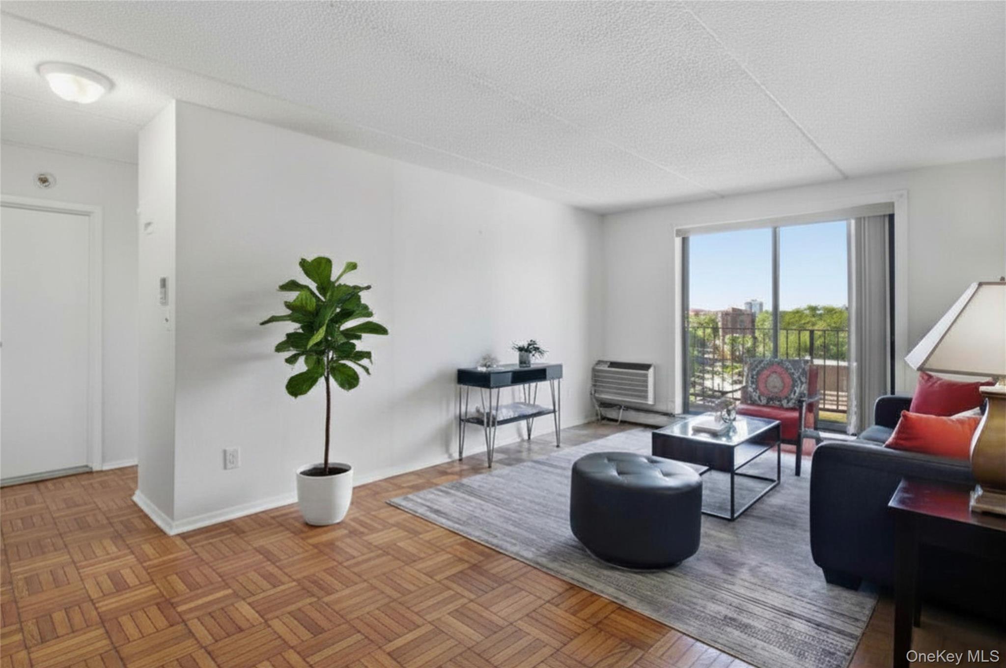 Freshly painted and move-in ready, this bright one-bedroom, one-bath c...