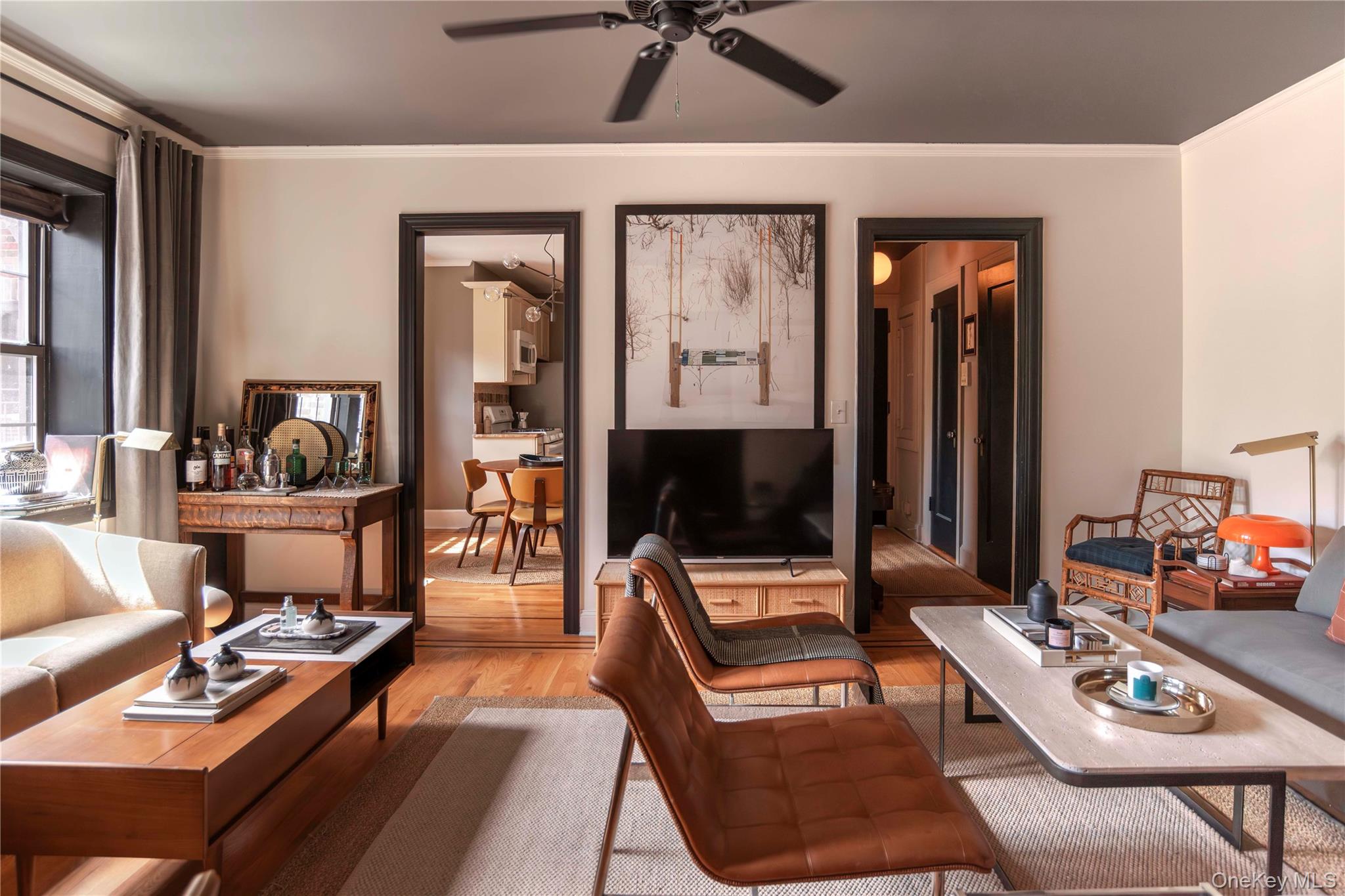 Step into this exquisitely updated one-bedroom apartment, ideally situ...