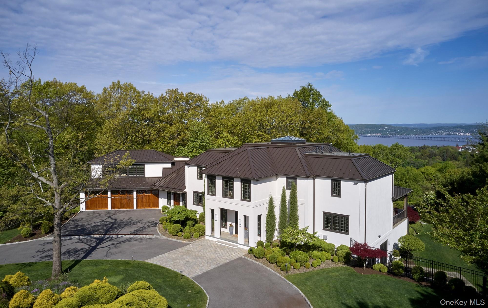 Breathtaking views of the Hudson River and the Tappan Zee Bridge defin...