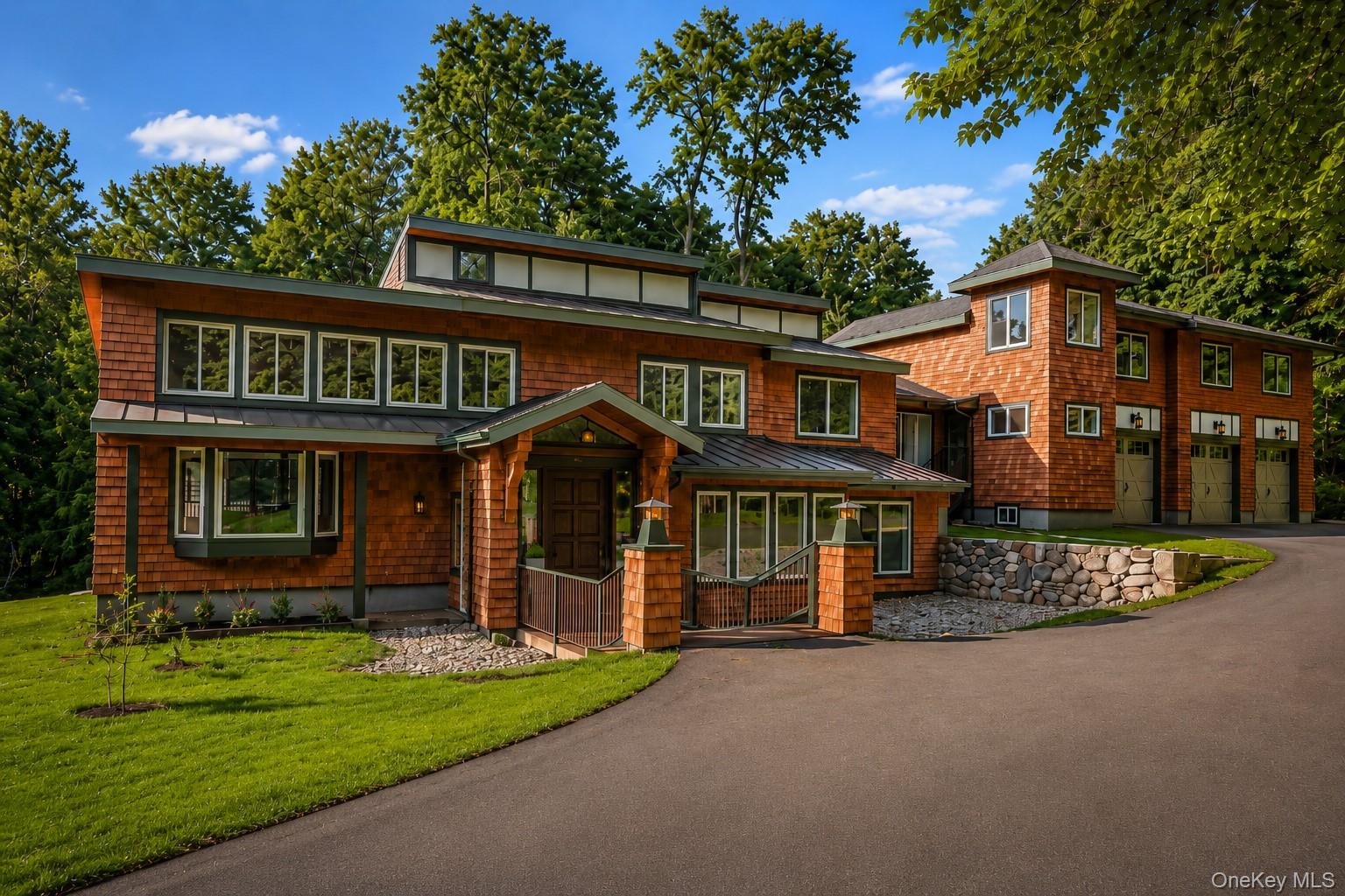 Architecturally distinctive and beautifully connected to its natural s...