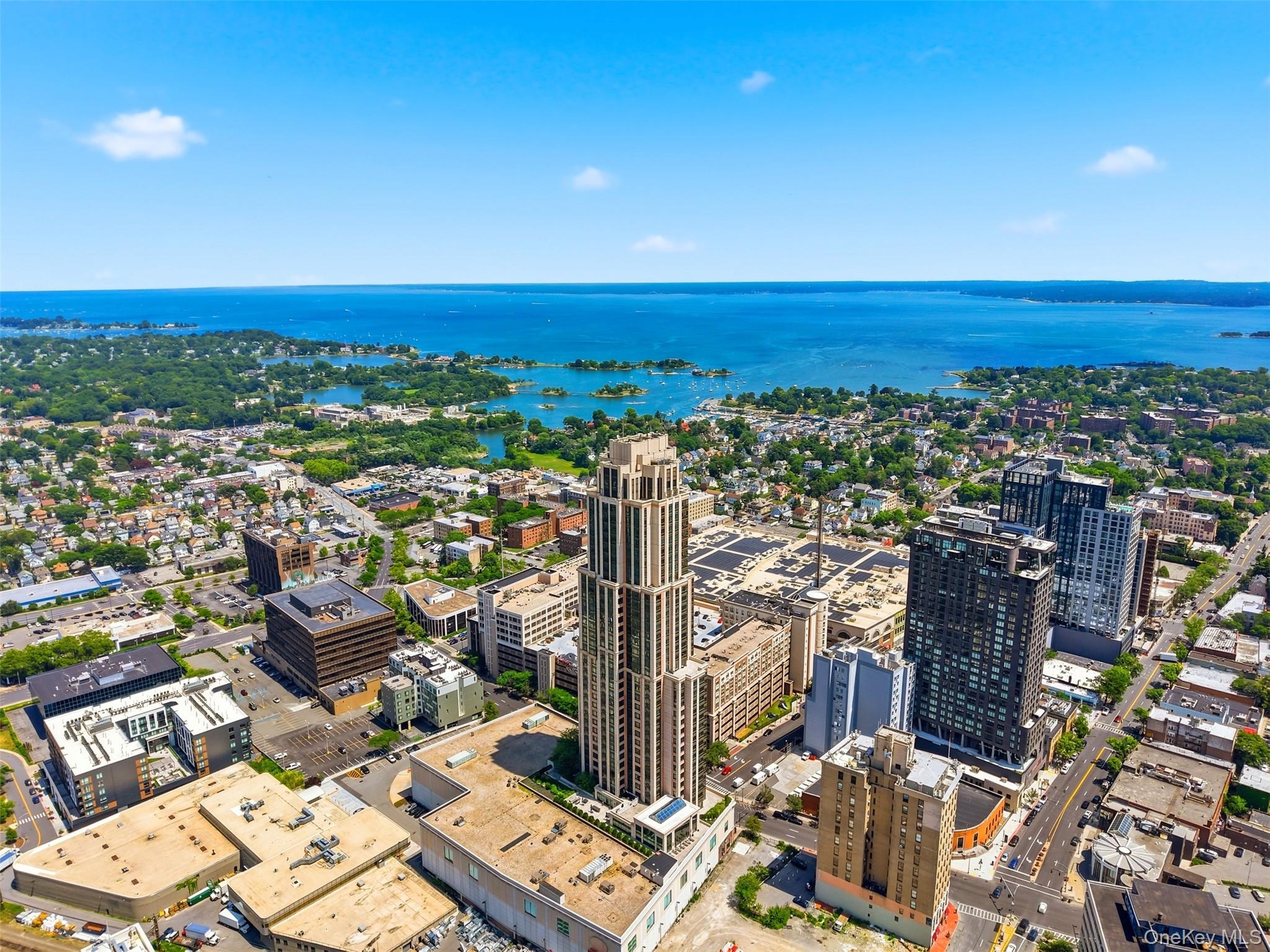 Enjoy spectacular views of the Long Island Sound and the New York City...