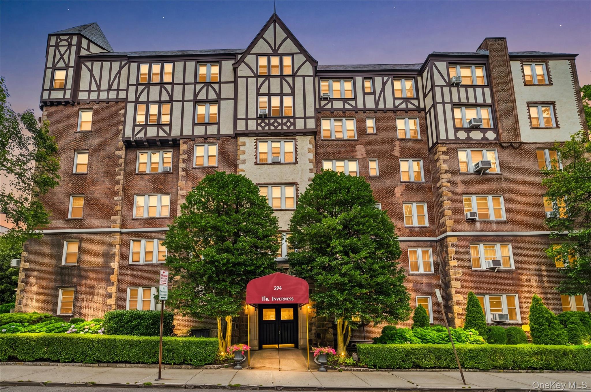 Just a seven-minute walk to Bronxville Metro-North, this bright prewar...