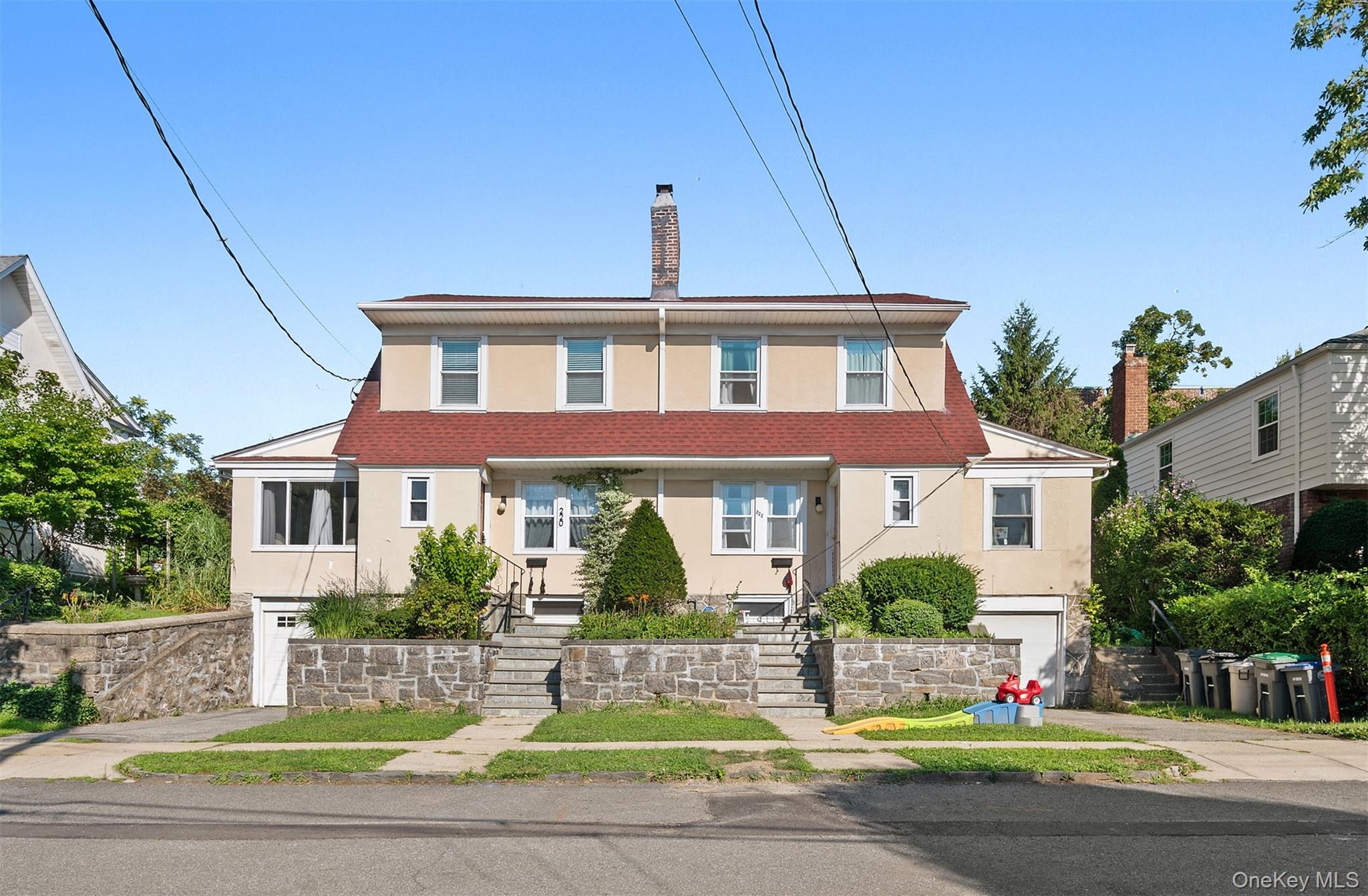 Rare opportunity to own a legal side-by-side two-family home that trul...