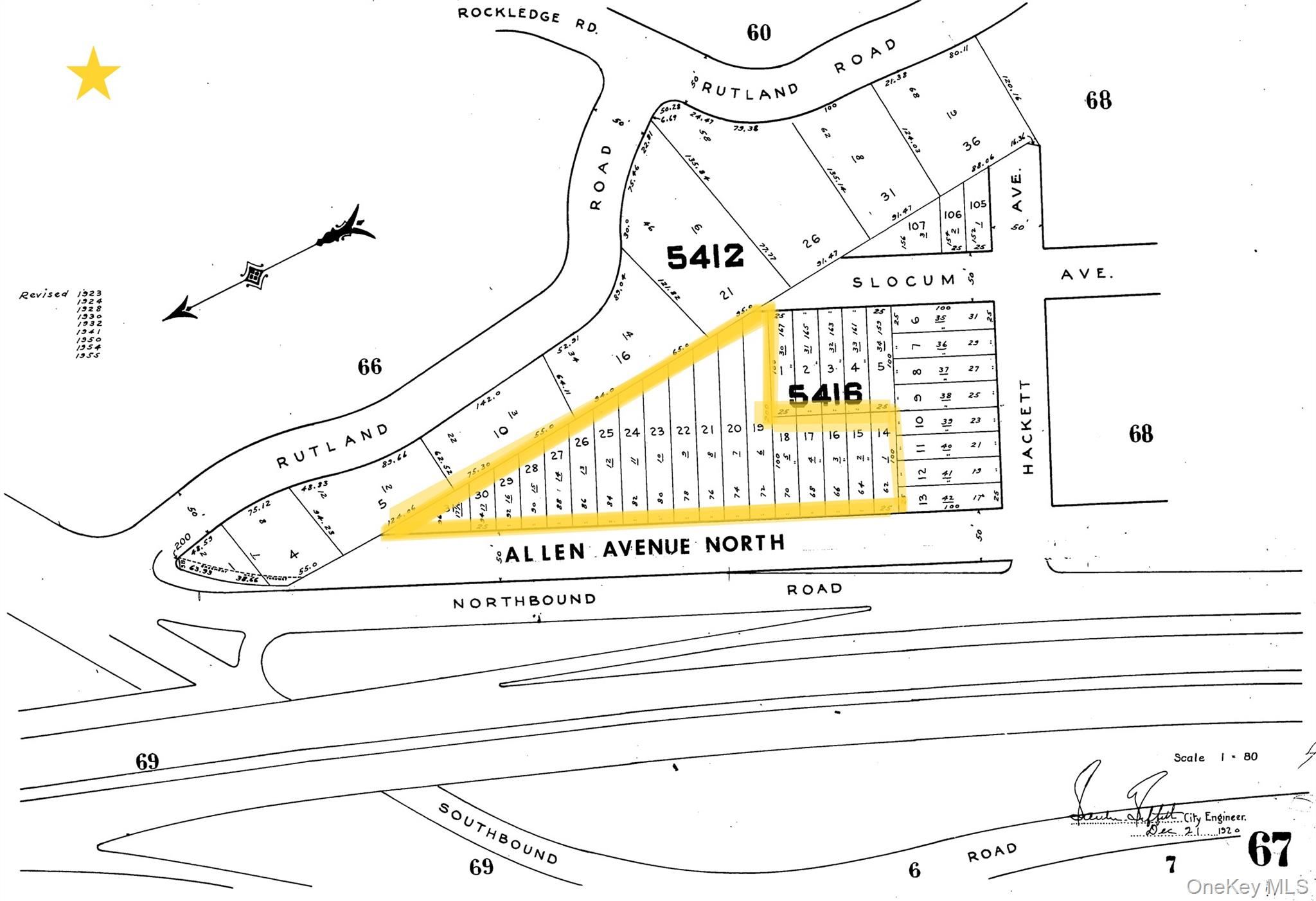 Vacant Land Yonkers, NY  +/- 42,688 sf.  Lot is sloped and wooded.  Zo...