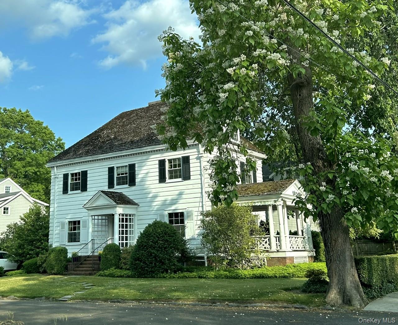 Stately colonial architecture meets an extraordinary waterfront settin...