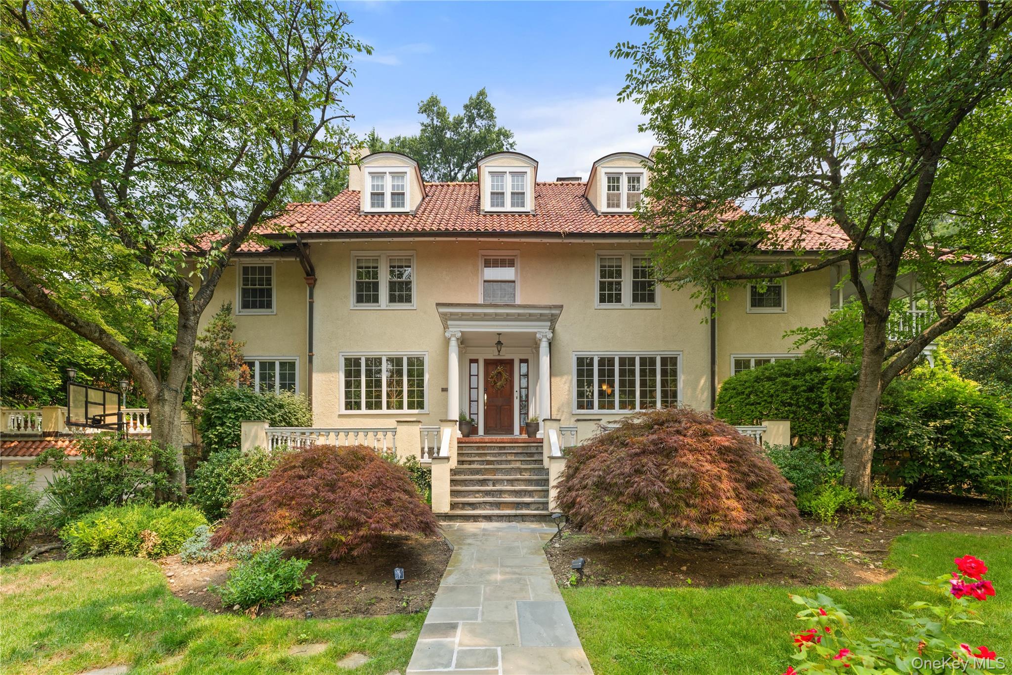 Six-bedroom colonial in Historic Cedar Knolls, Bronxville P.O. Step th...