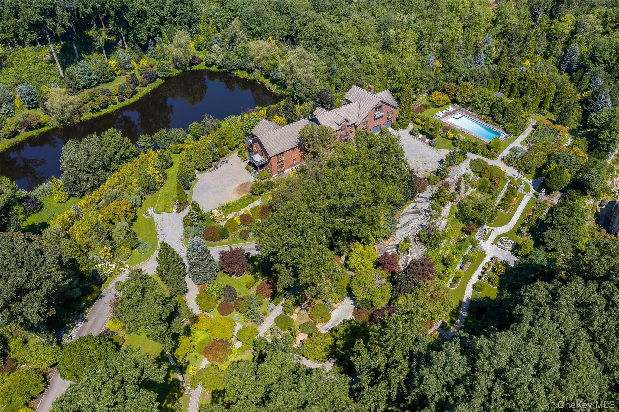 Set on 11 idyllic acres, this unparalleled estate is a rare find in th...