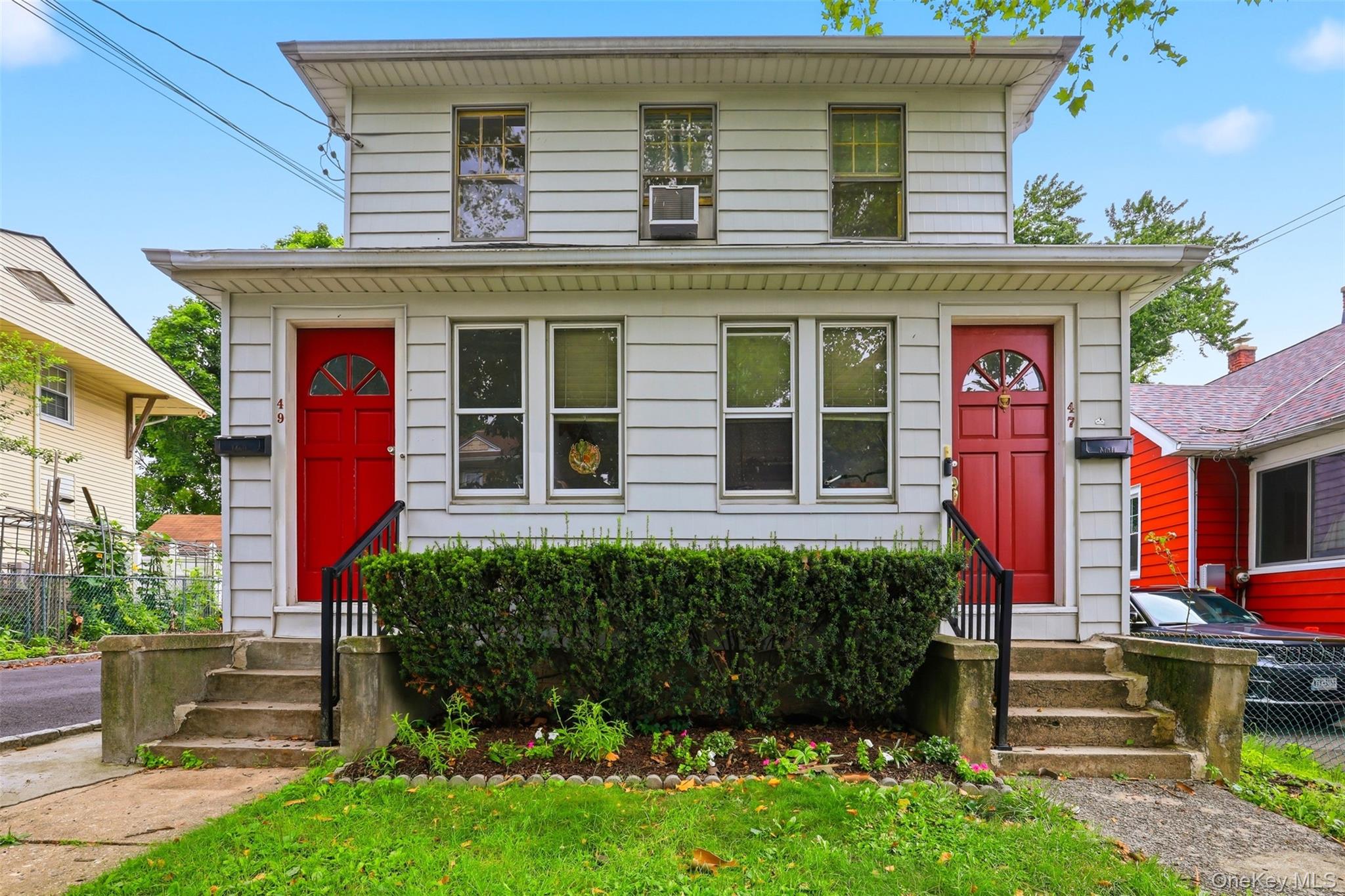 Charming two bedroom duplex featuring an updated kitchen and full bath...