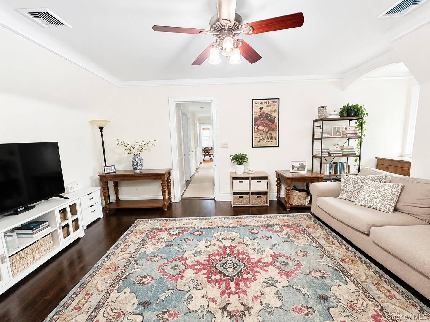 Spanning the whole second floor of this well cared for home, this 3 be...