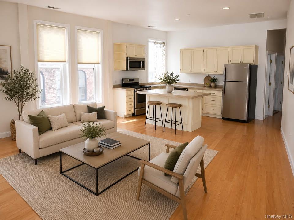 Right in the heart of the Central Village of Ossining, this bright, re...