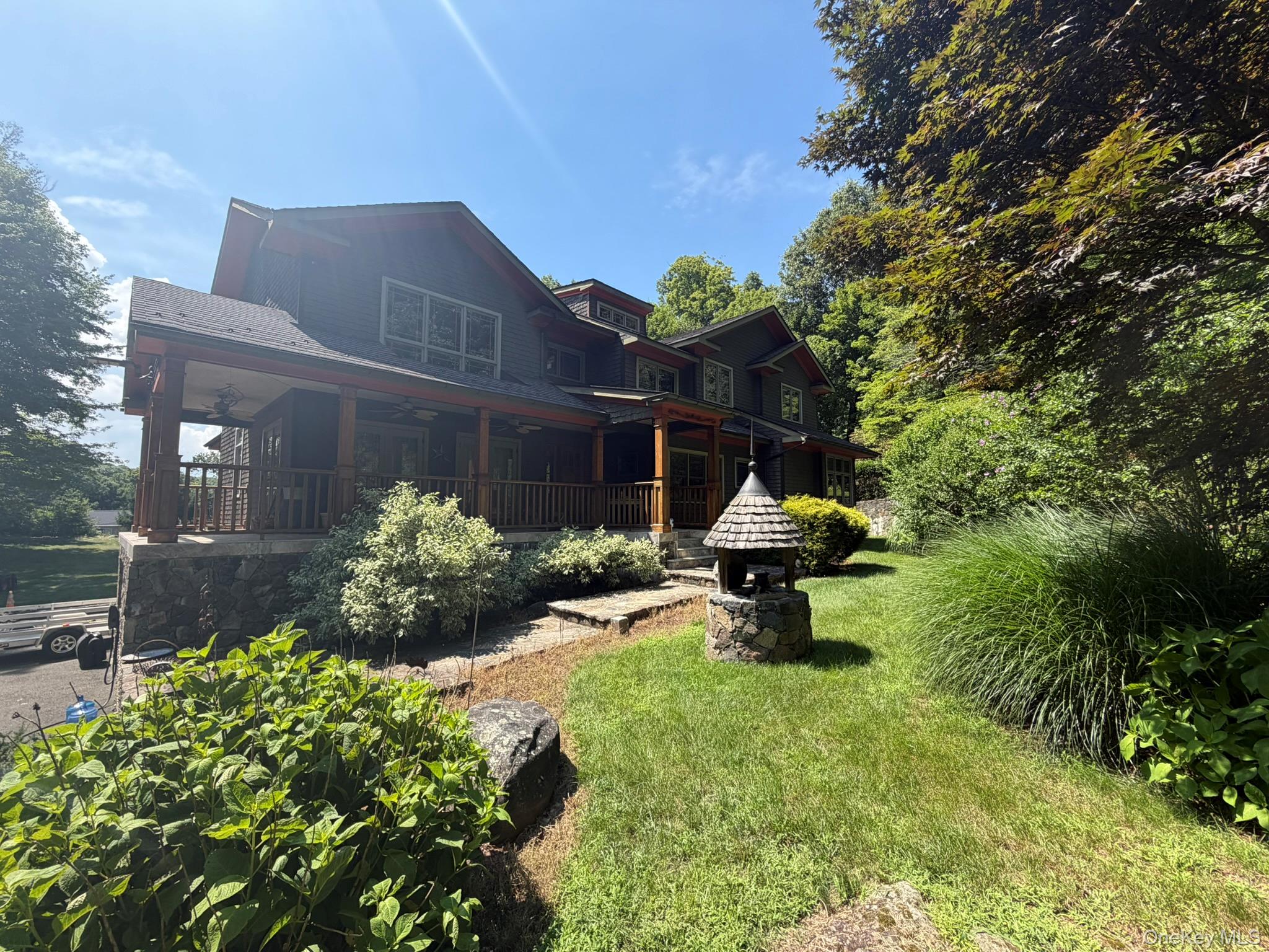 Privately set on nearly 2 acres in sought-after Somers, this stunning...