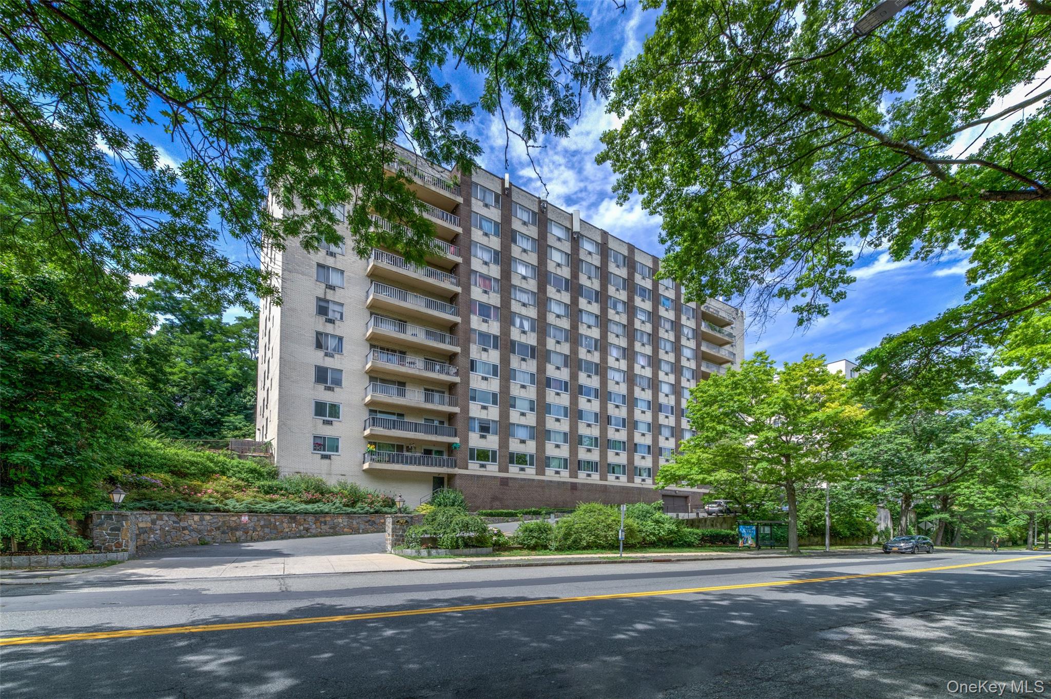 Bright spacious two bedroom close to downtown White Plains in secure b...