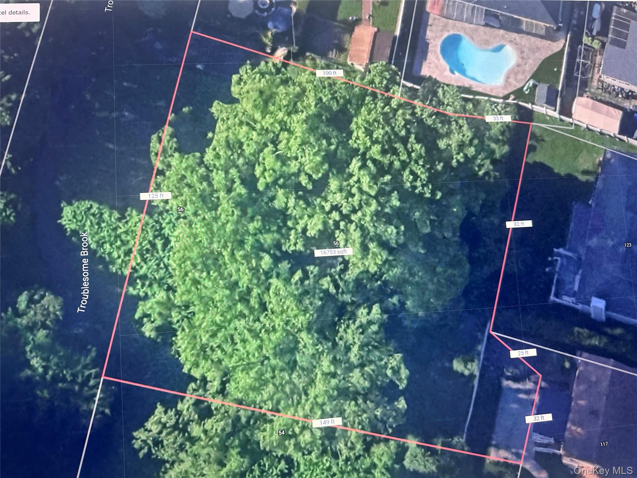 Vacant land ,can build 2 single family houses once subdivided.  6000 S...