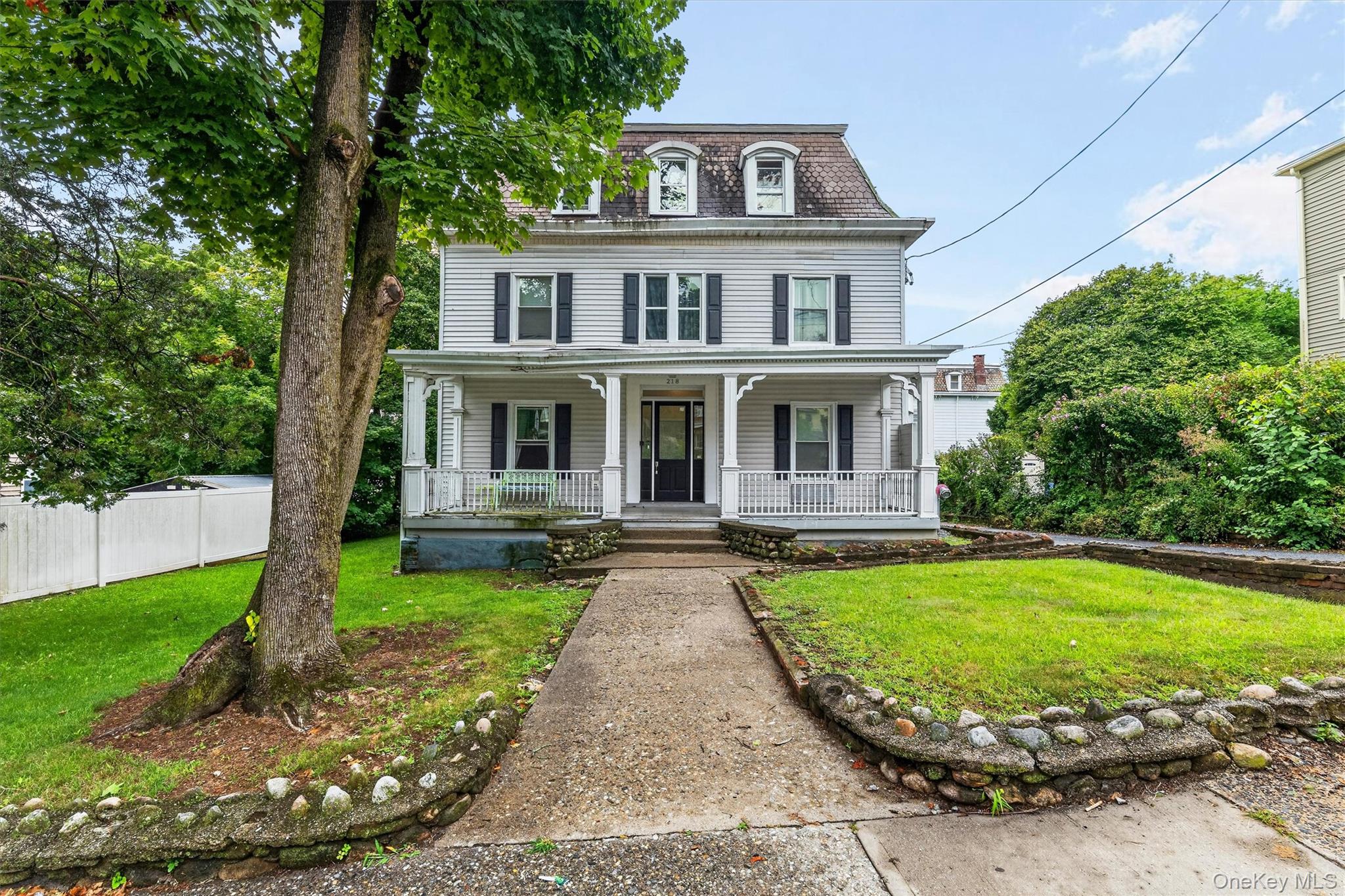 Beautifully restored Victorian seven-family income-producing property...