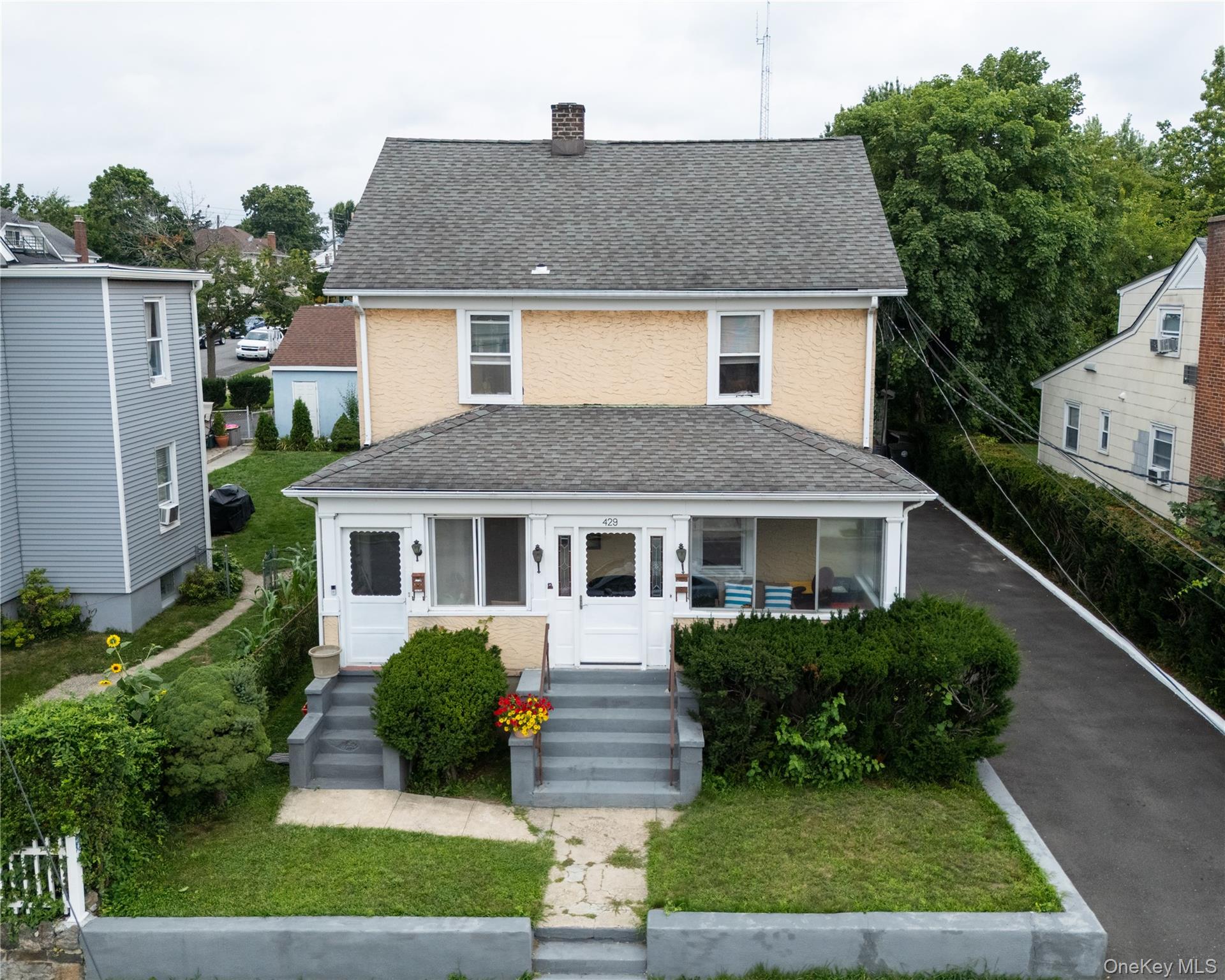 Two Family is residential area income producing live in one and rent o...