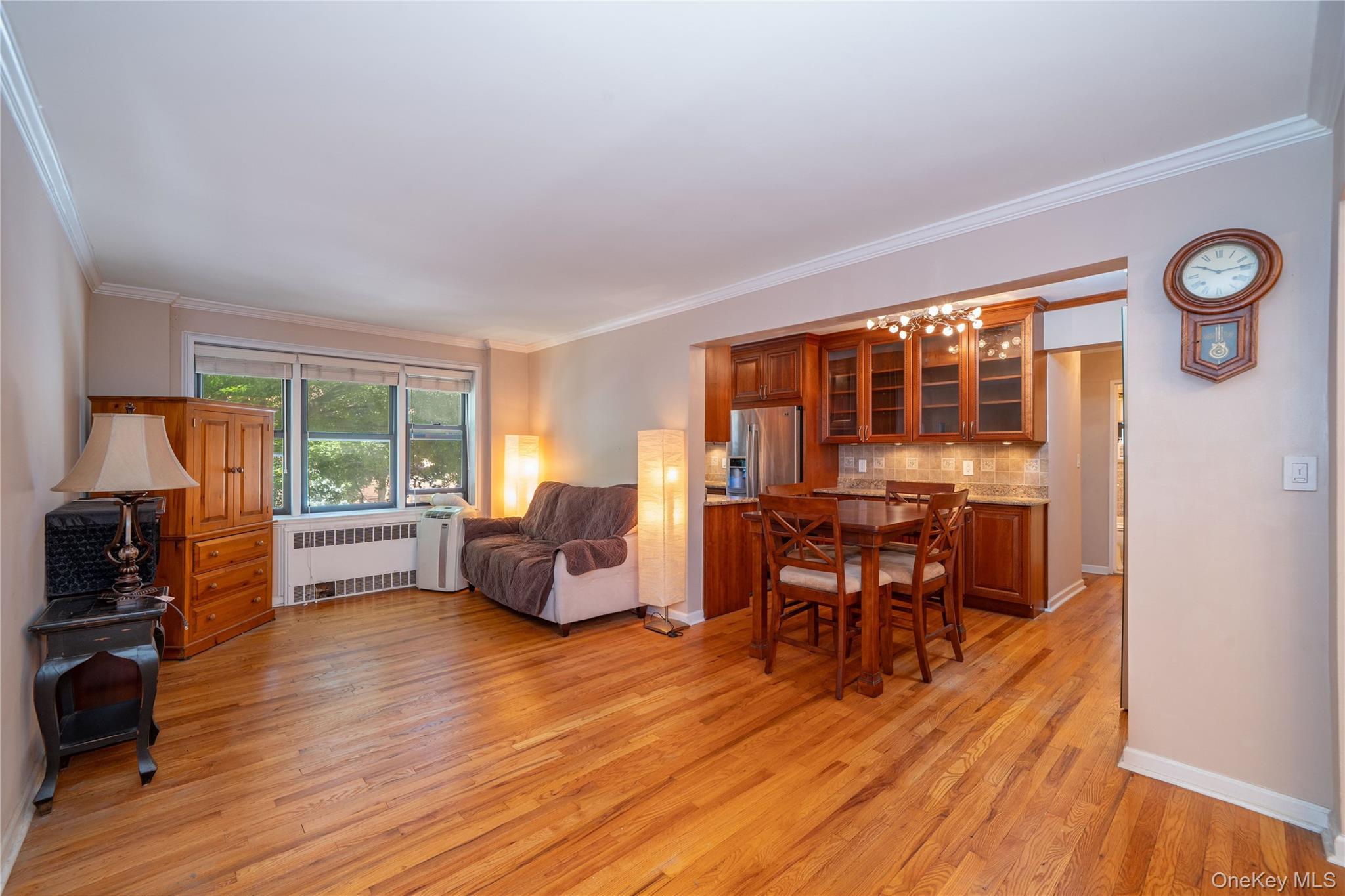 This oversized one-bedroom apartment at Vernon Manor is located in the...