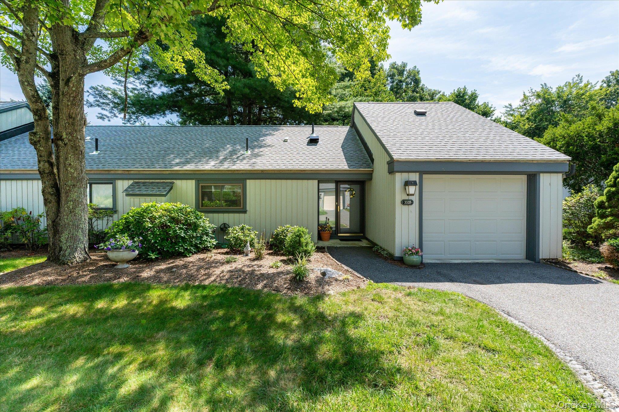 A rare Cortlandt end unit, two decks and a backyard that feels wonderf...