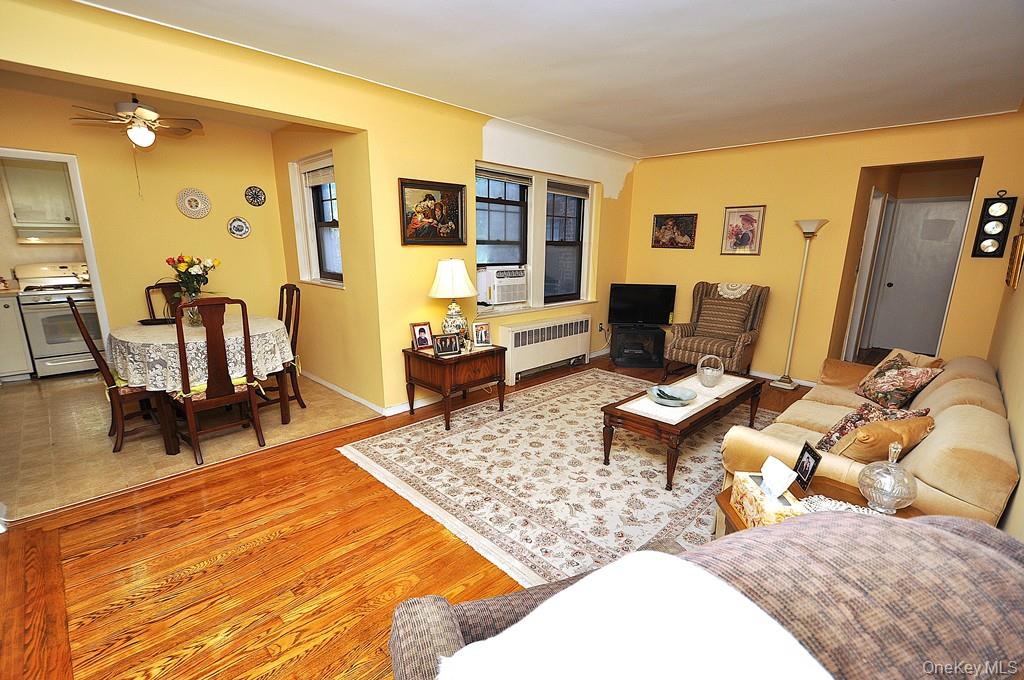 Enjoy the charm and character of this spacious one-bedroom co-op in so...