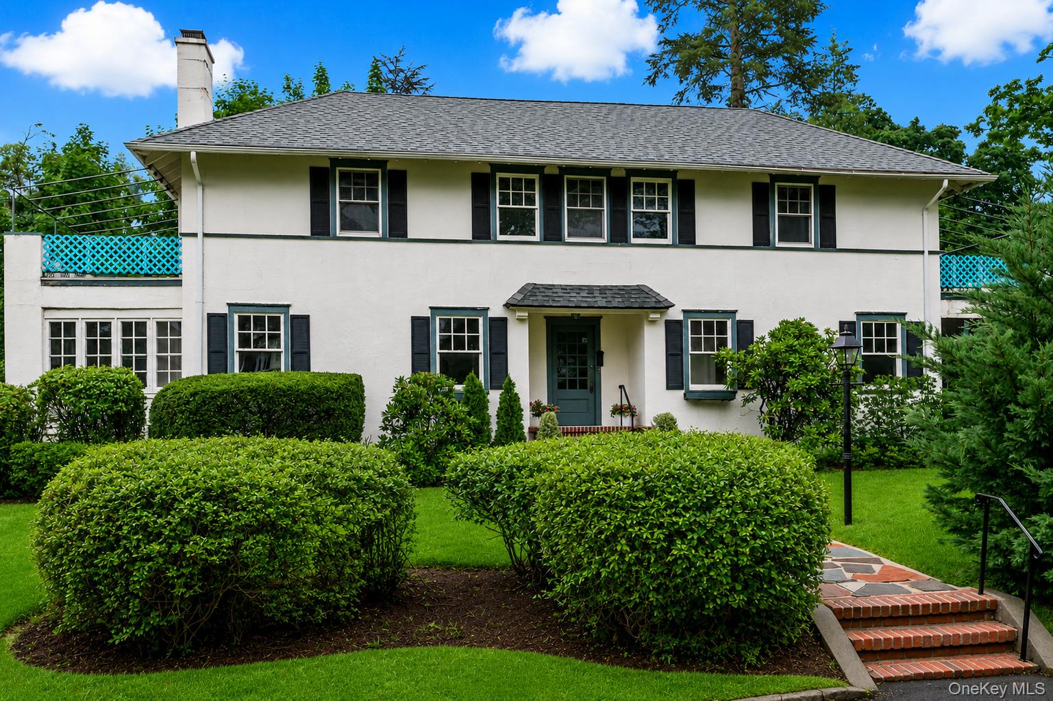Picture perfect Greenacres Colonial thoughtfully set on a corner lot i...