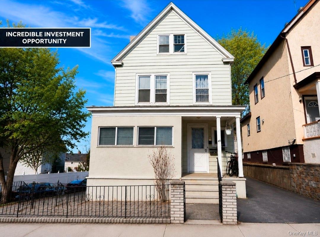 Cash Buyers Only!

Welcome to 45 Elm Street, a spacious two-family Col...