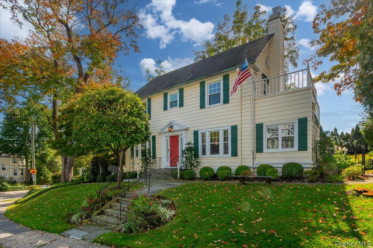 Welcome to this charming three-bedroom Center Hall Colonial in the hea...