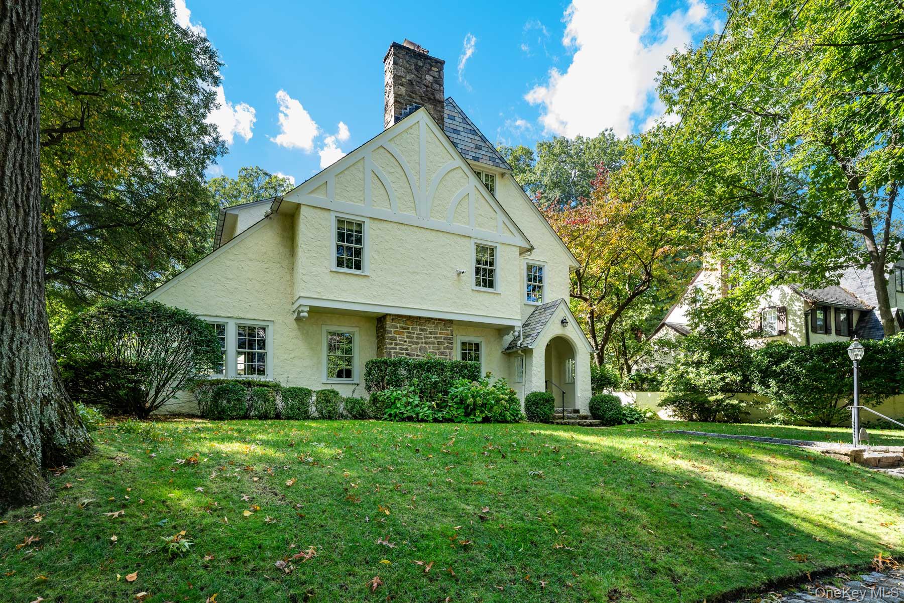Classic on the outside, unexpectedly chic within, 49 Beechmont Avenue...