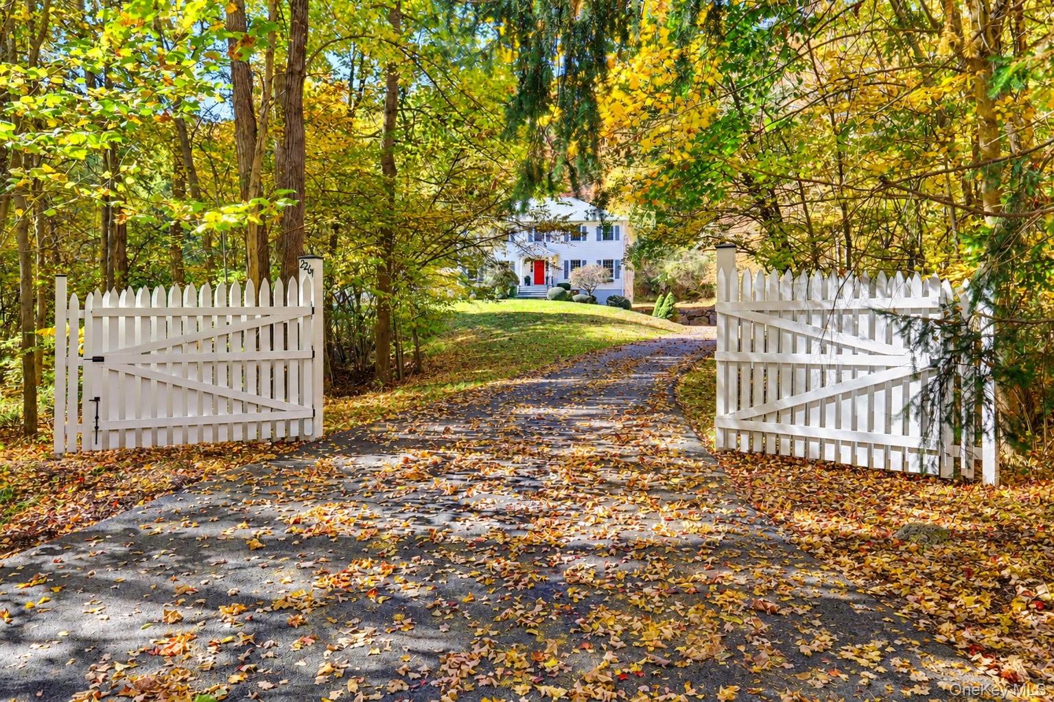 *Interior Photos Coming Soon*
Enter through white gates and discover a...