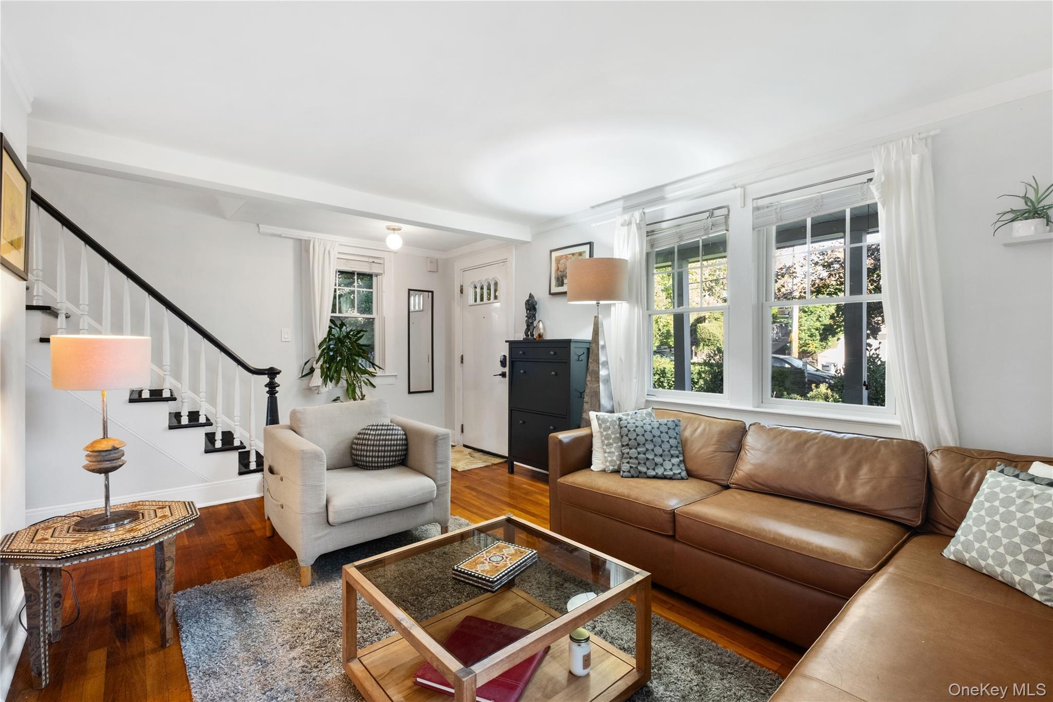 Just a five-minute walk to the Mamaroneck train station, shops and res...