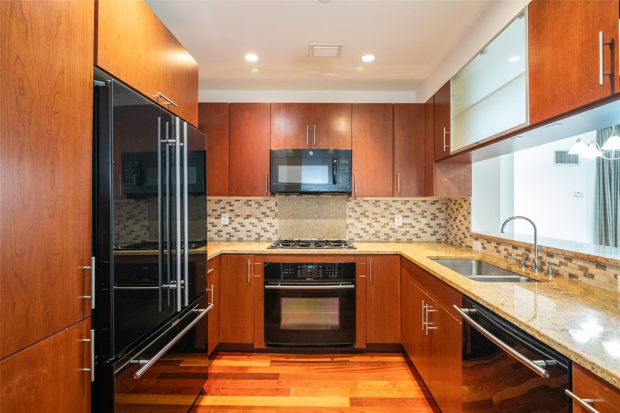 Great views from every window of this spacious two bedroom, two and a...