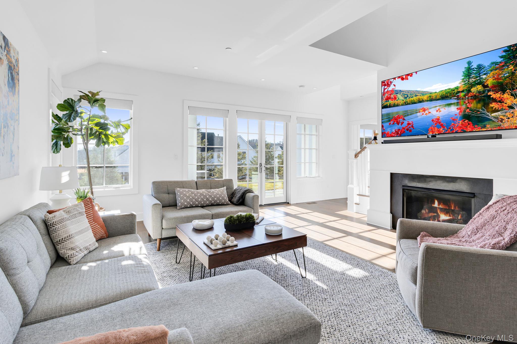 With its dramatic vaulted ceiling, a spacious loft, and a beautifully...