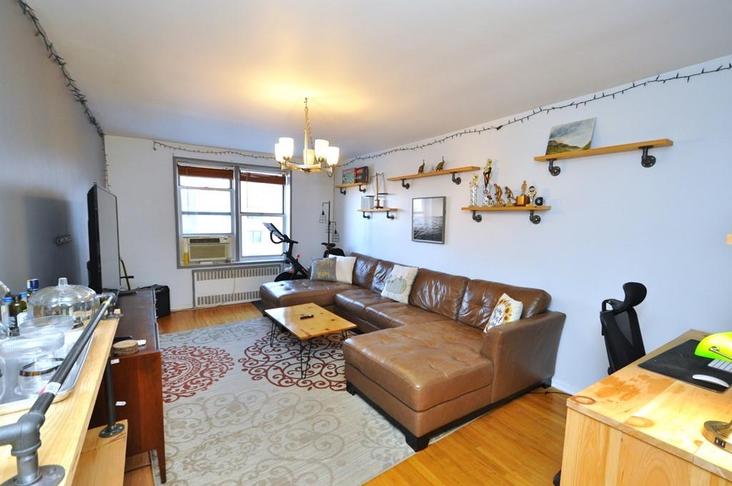 Bright and airy, top floor, one bedroom in sought after Valentine Gard...