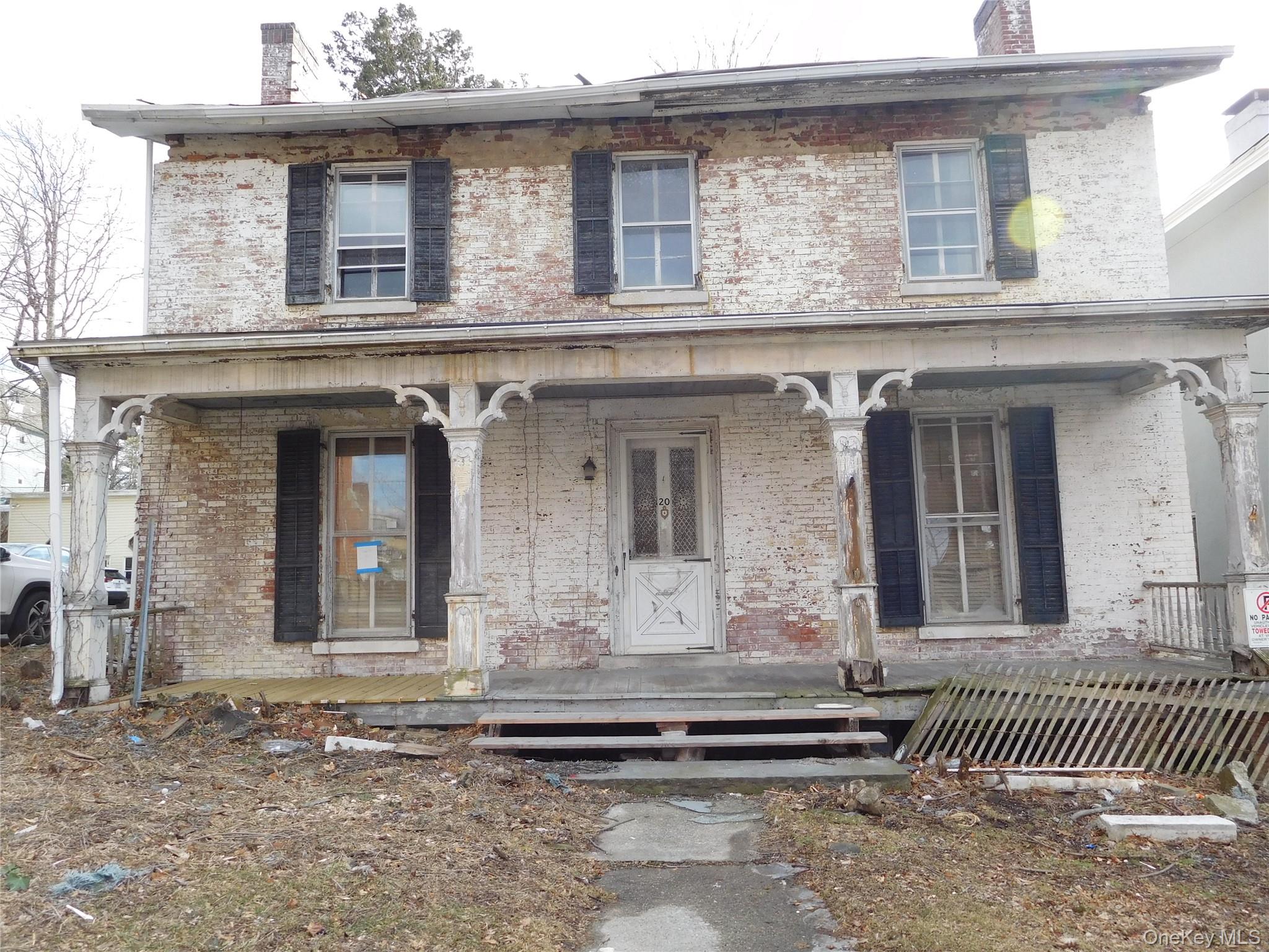 According to the Town Of Ossining this house is uninhabitable and it i...