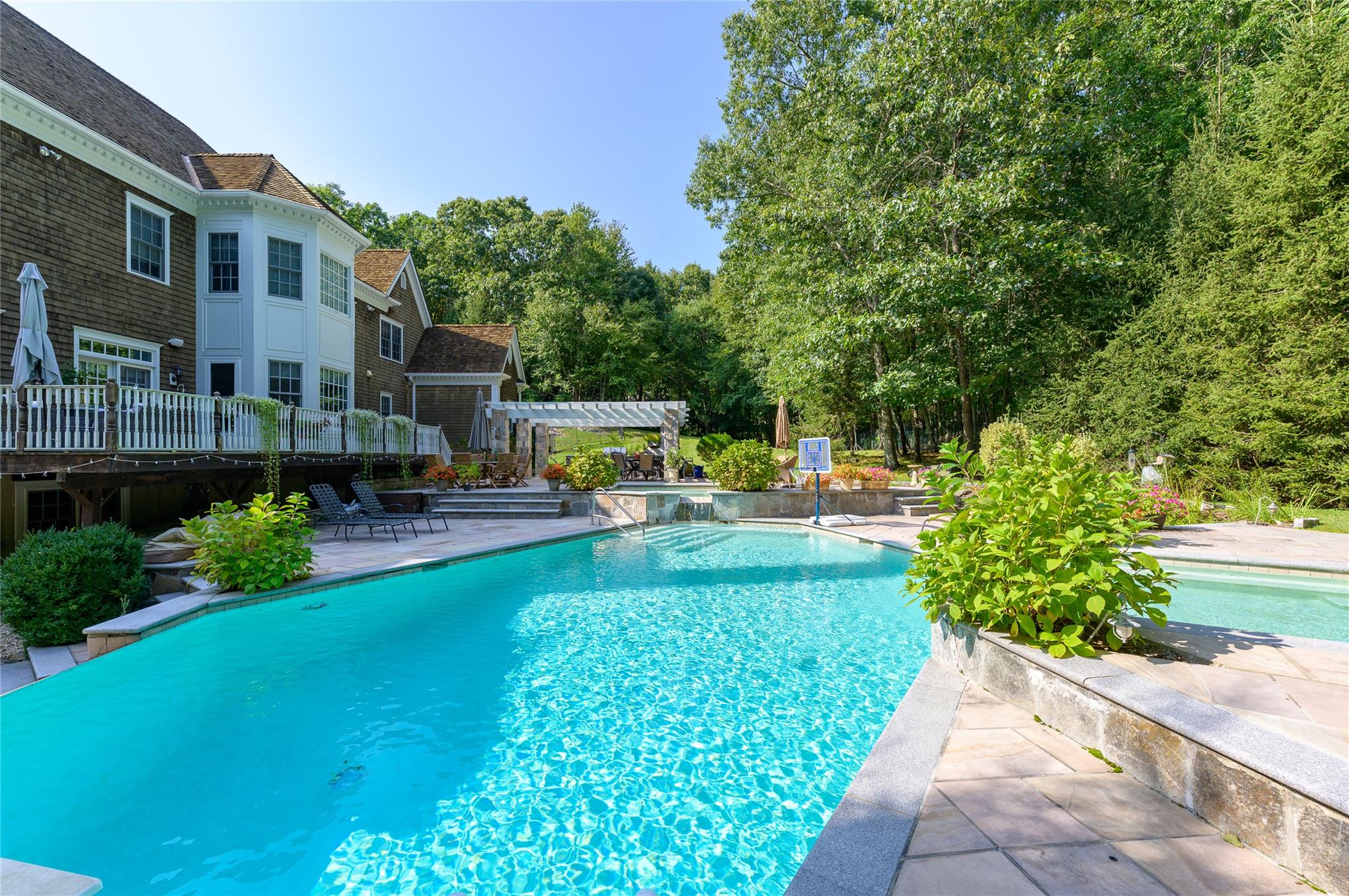 Stately Shingle Colonial. Impressive and beautifully finished interior...