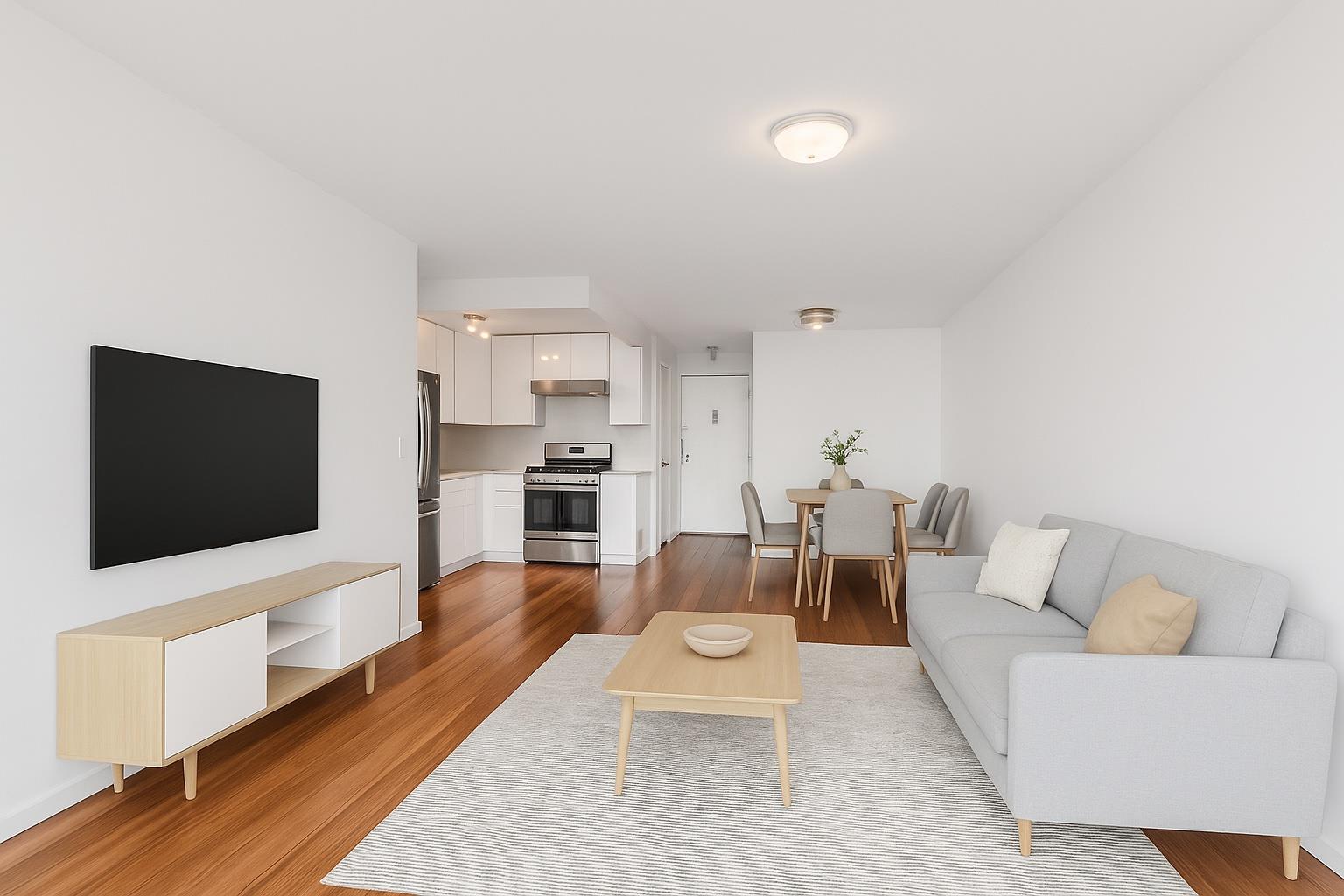 Experience modern luxury living in this bright 1-bedroom condo nestled...