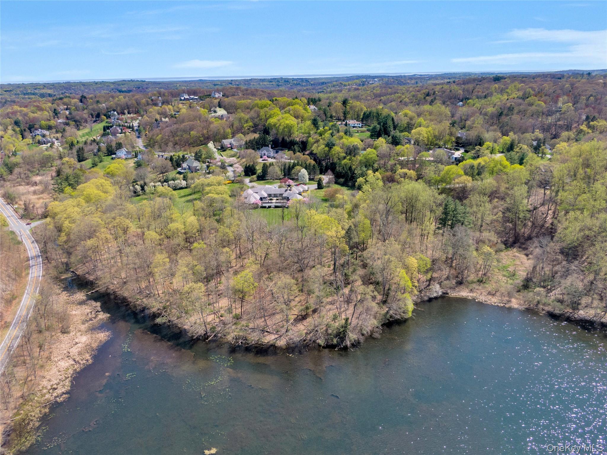 Prestigious 8- Acre Estate Site with Sweeping Lake Views & Equestrian...
