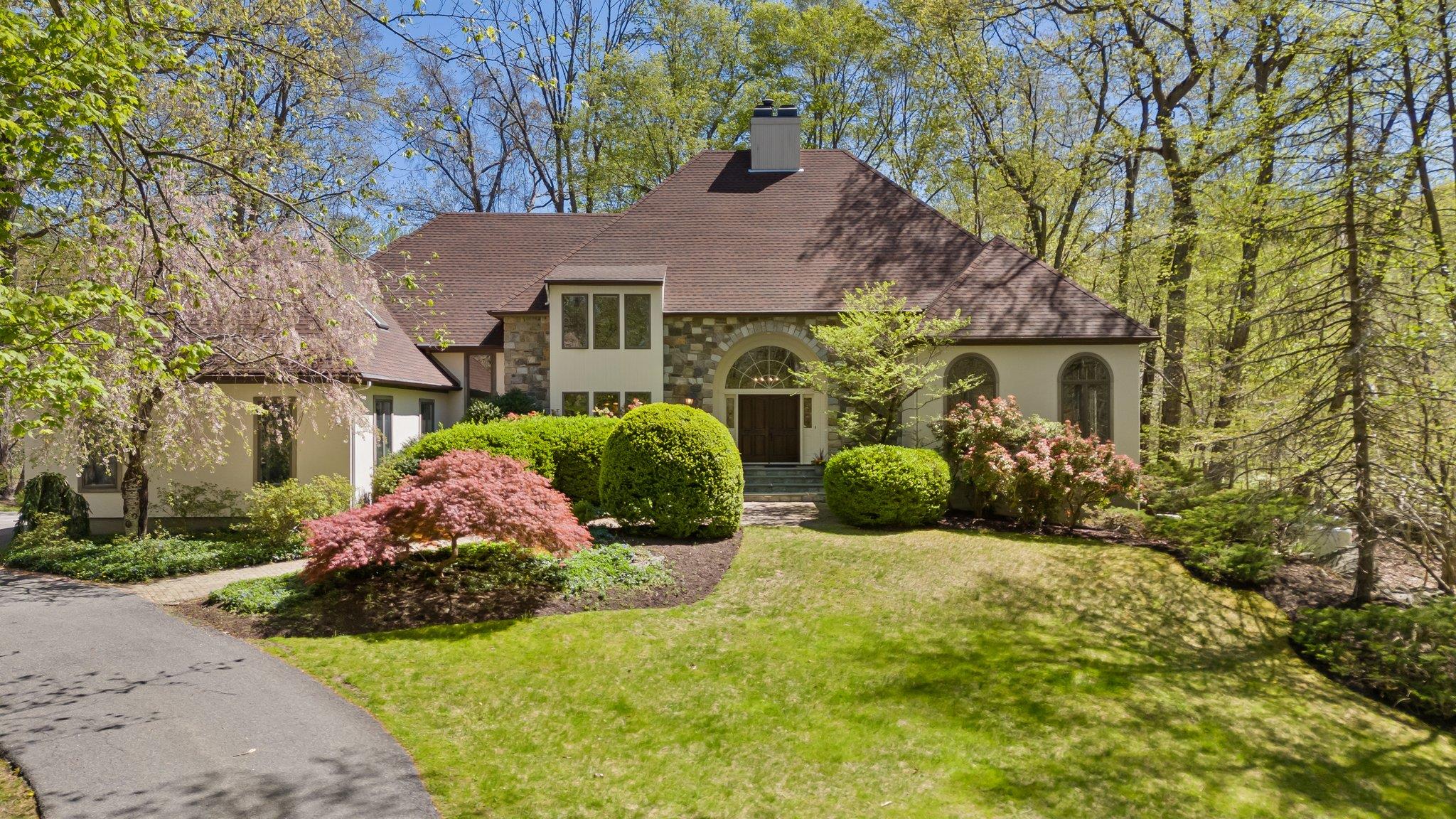 Arrive at this charming and impressive home via a long meandering driv...