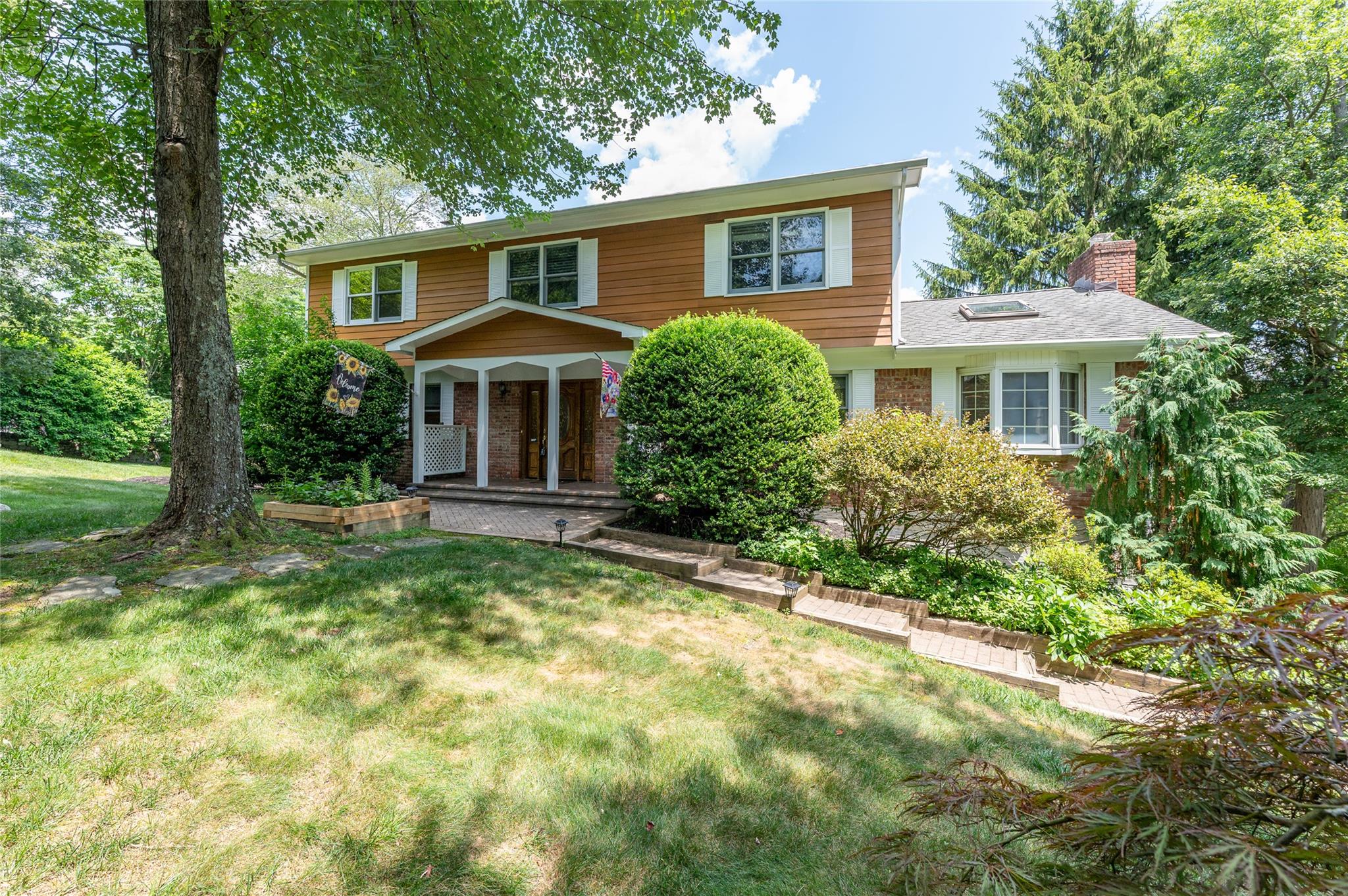 A distinguished Colonial nestled on nearly two level scenic acres, whe...