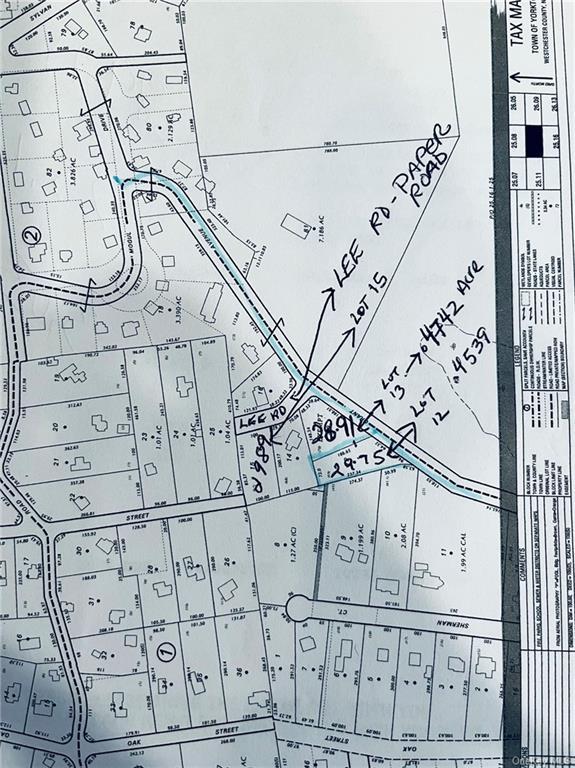 Beautiful lot located on paper road ( road exists only on a paper map-...