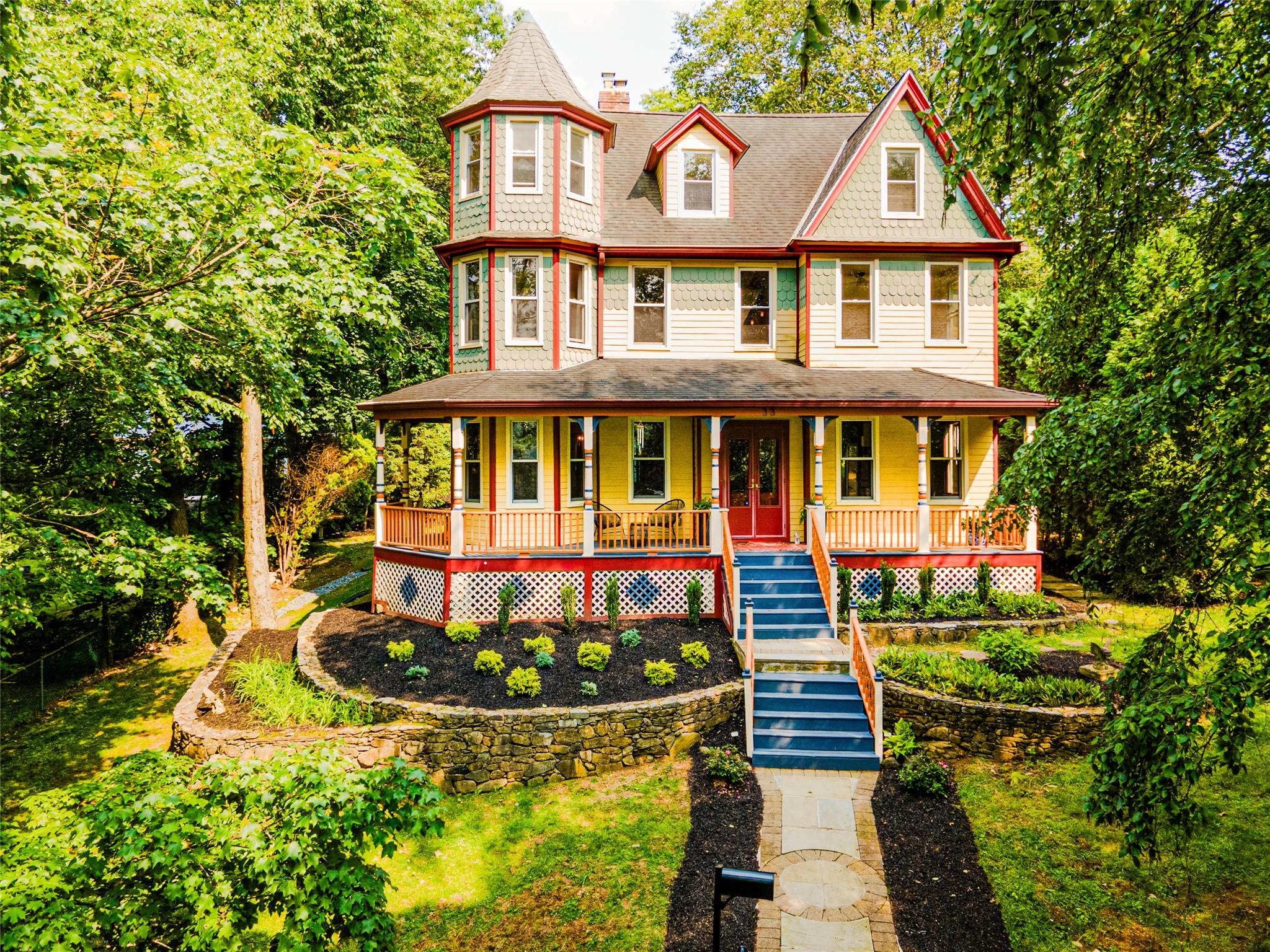 The story of the house is that musical theater titan, Oscar Hammerstei...