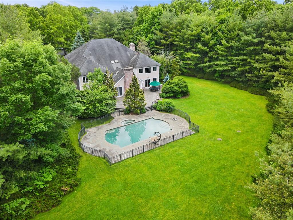 Tucked away at the end of a quiet, picturesque cul-de-sac in the covet...