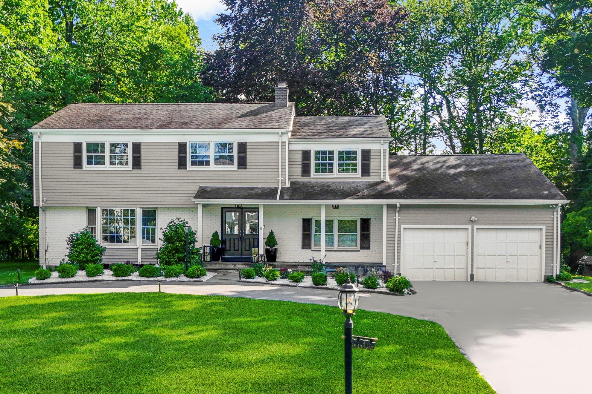 Enjoy the natural beauty and partial water views of the Long Island So...