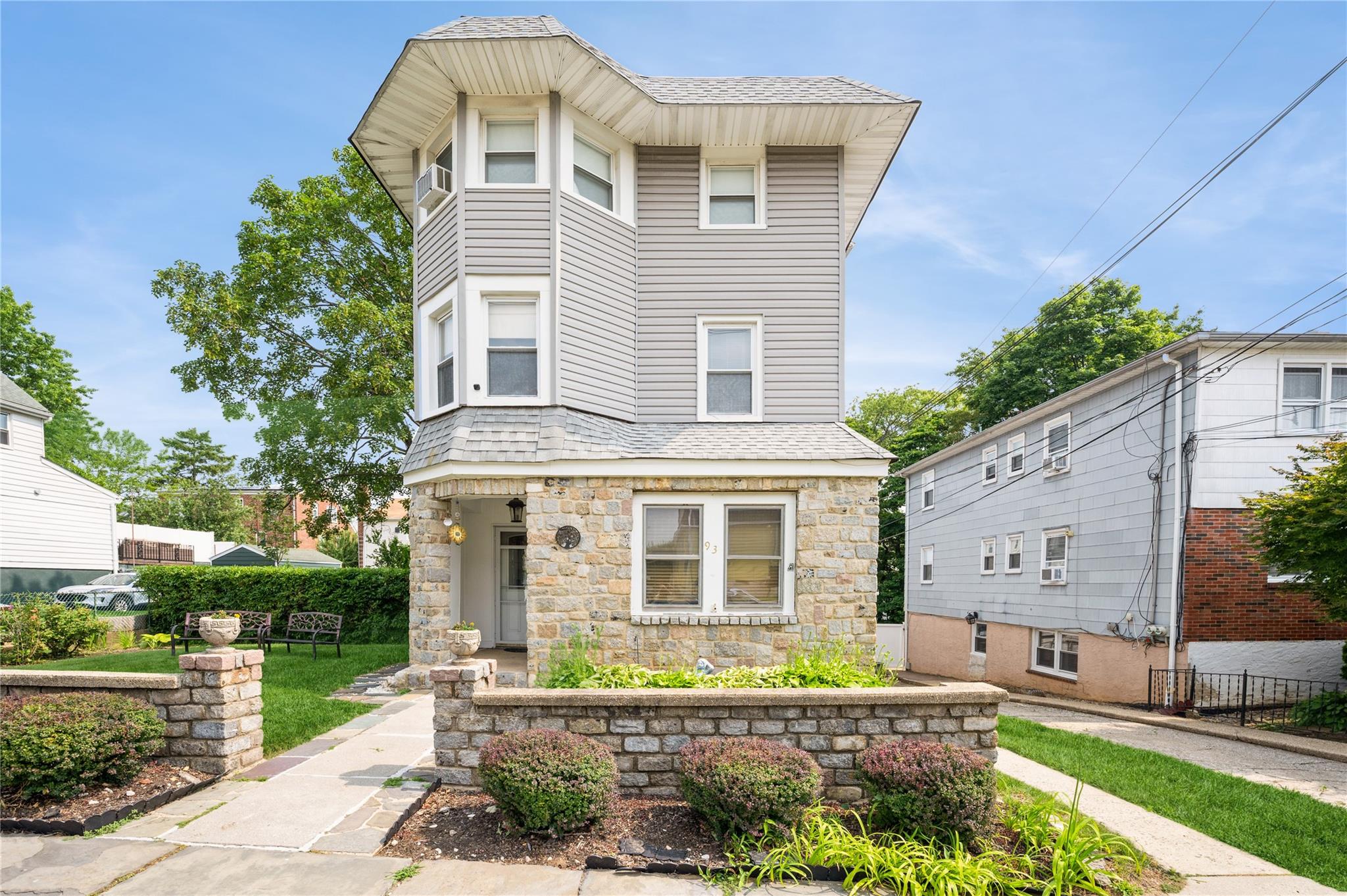 Welcome to 93 Edgewood Avenue —a well-maintained three-family home loc...