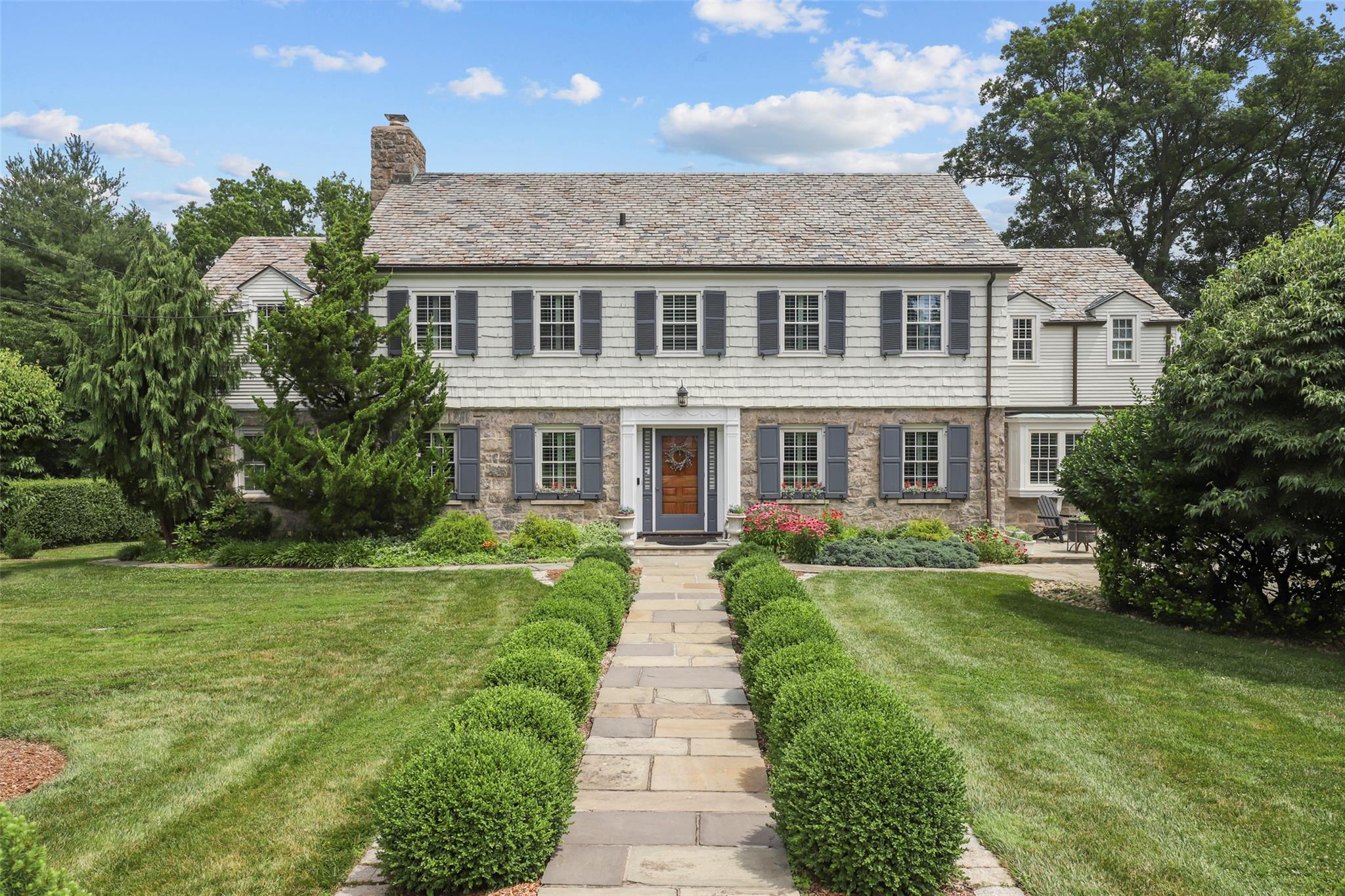 Wow – a 1938 colonial brought into the modern world with a thoughtful...