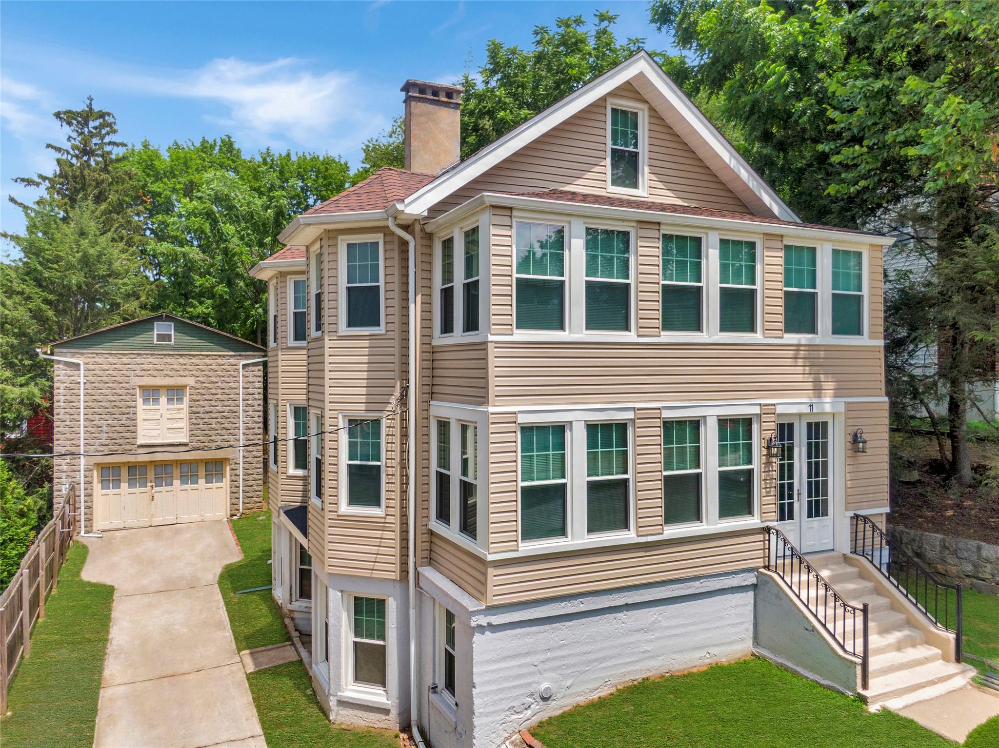 After 55+ years with the same family, this 1916 grand Colonial is now...