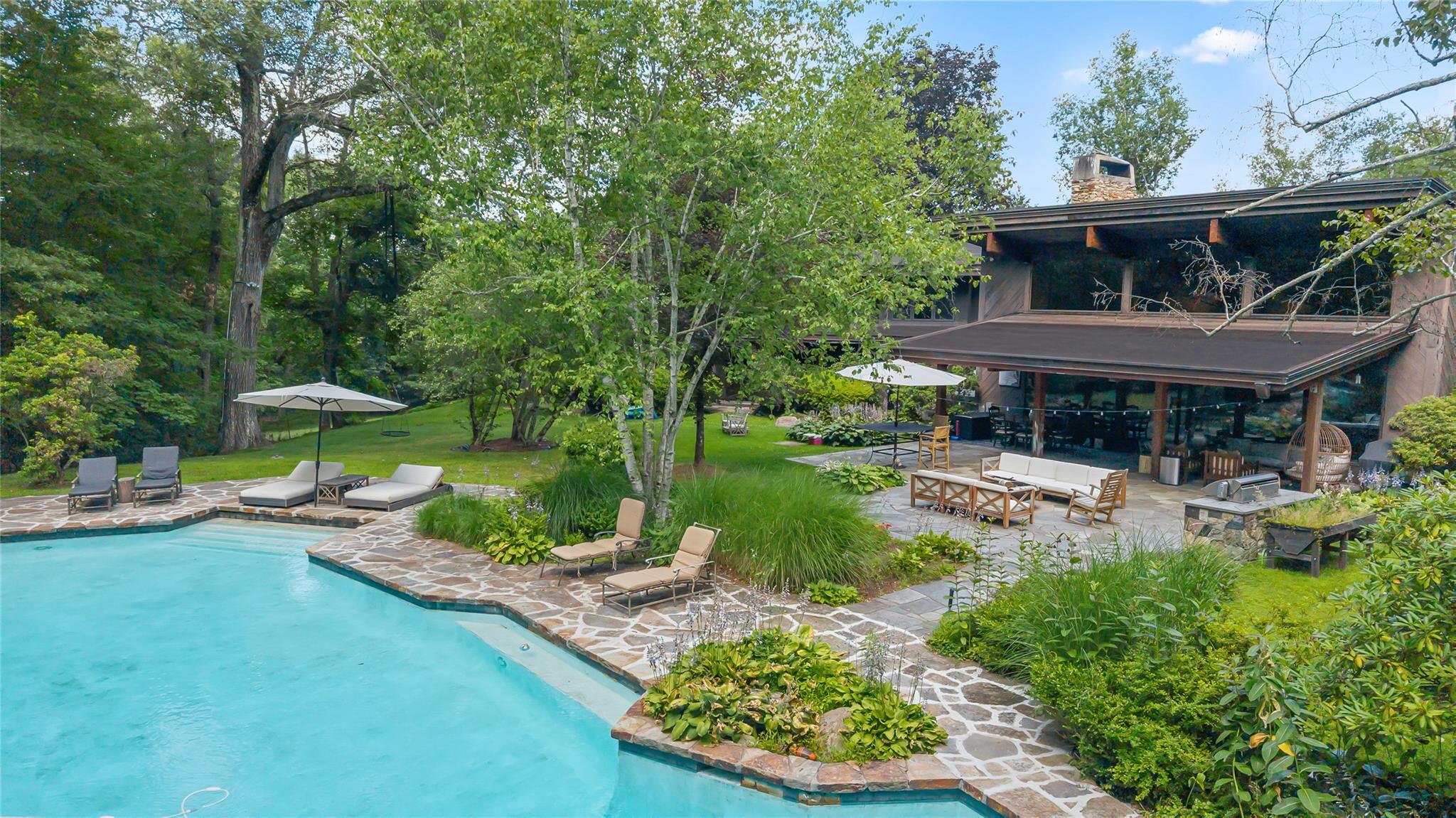 Welcome to 37 Sarles Street, Armonk — A Private Sanctuary of Sophistic...