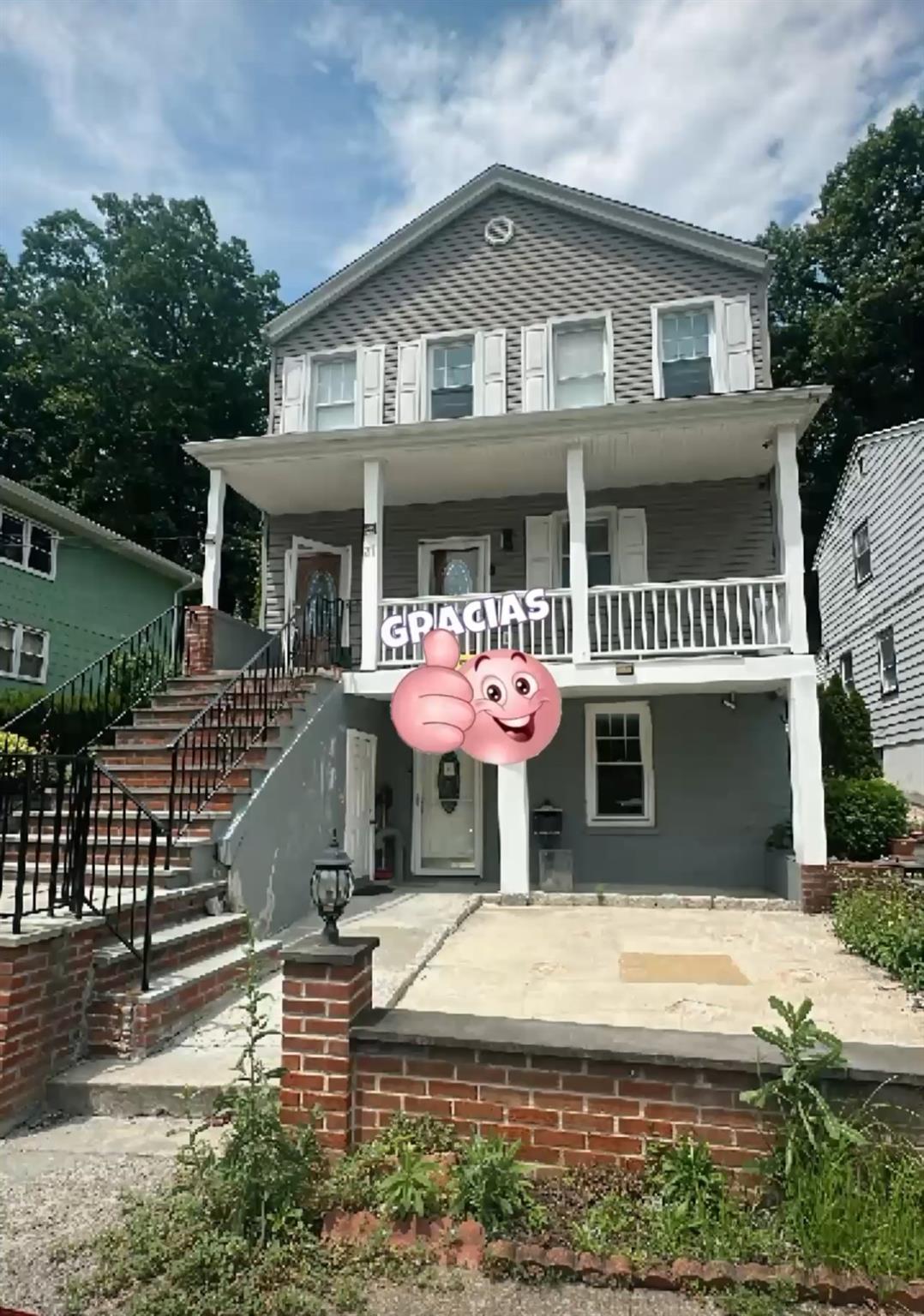 Legal 2-family home, situated just a 9-minute walk from Tuckahoe train...