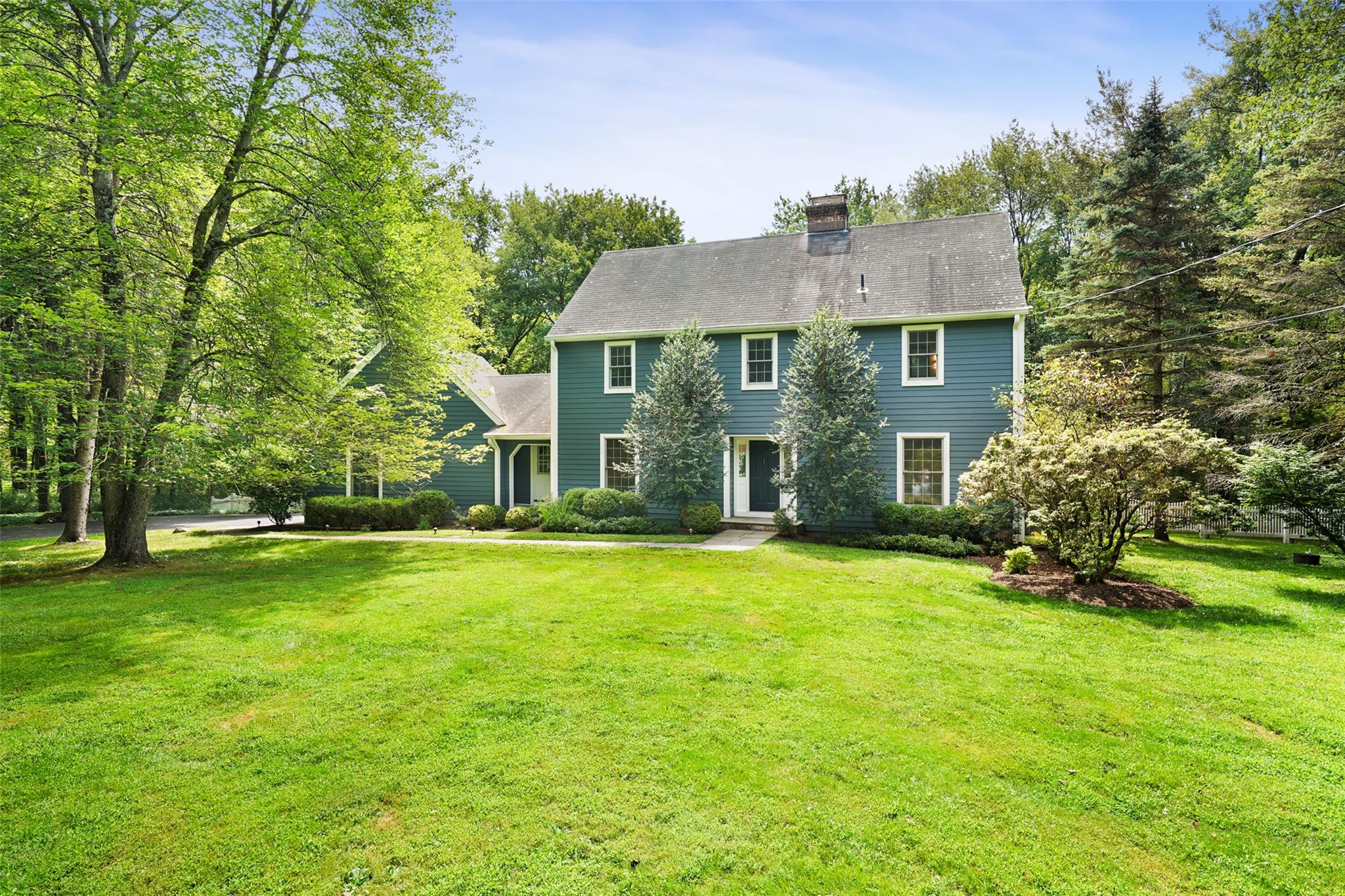 Classic Colonial on 2 Perfectly Level and Gorgeous Acres, Boarded by O...