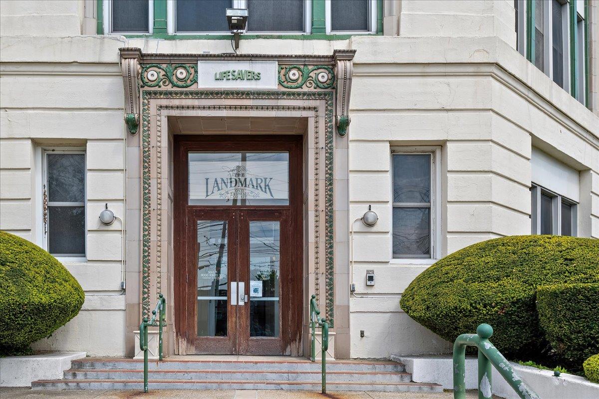 Top-floor corner unit in The Landmark—a historic former Lifesavers fac...