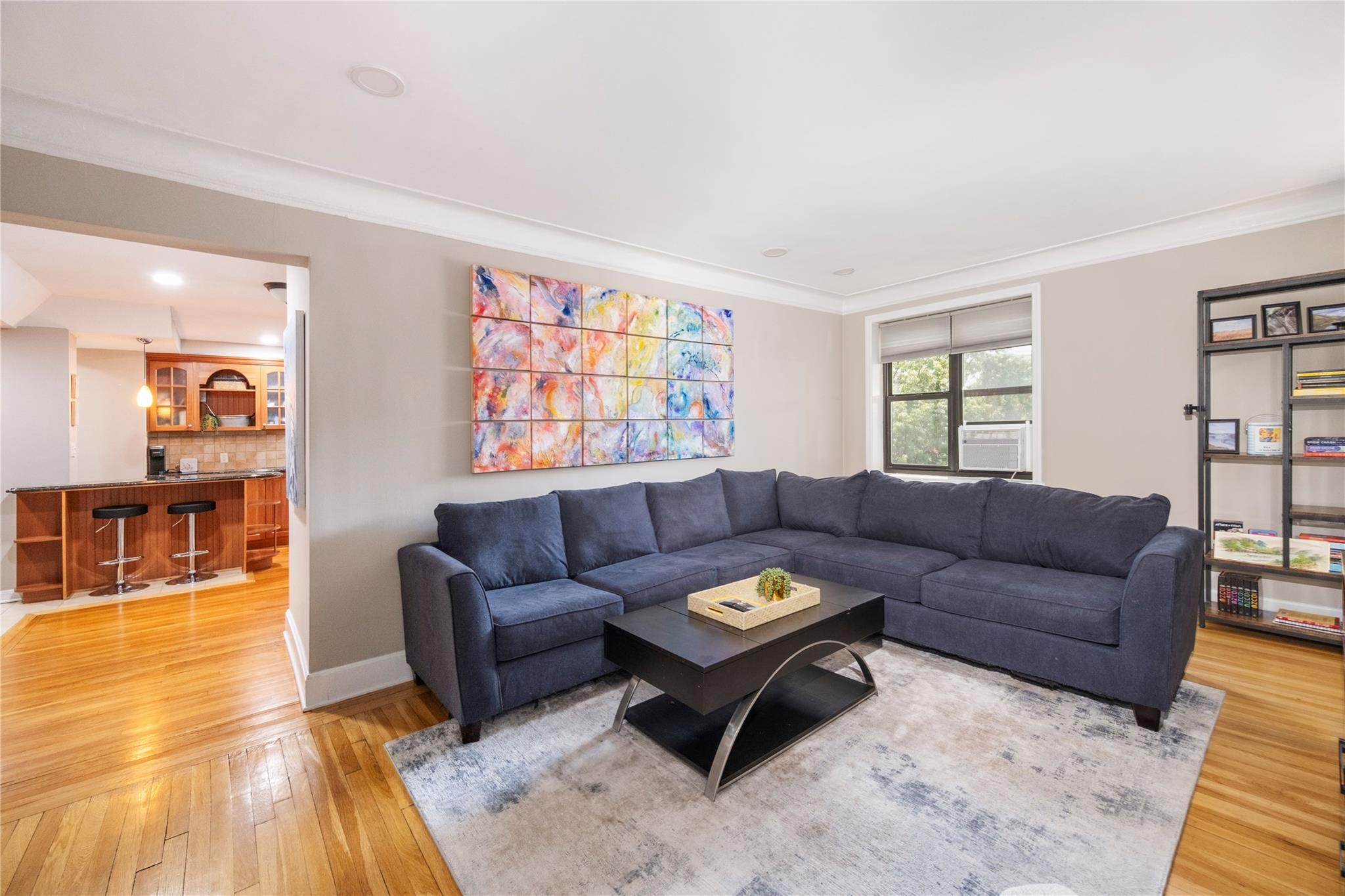 AO cts...Rare 2 bedroom 2 bath combo unit with low maintenance! Locate...